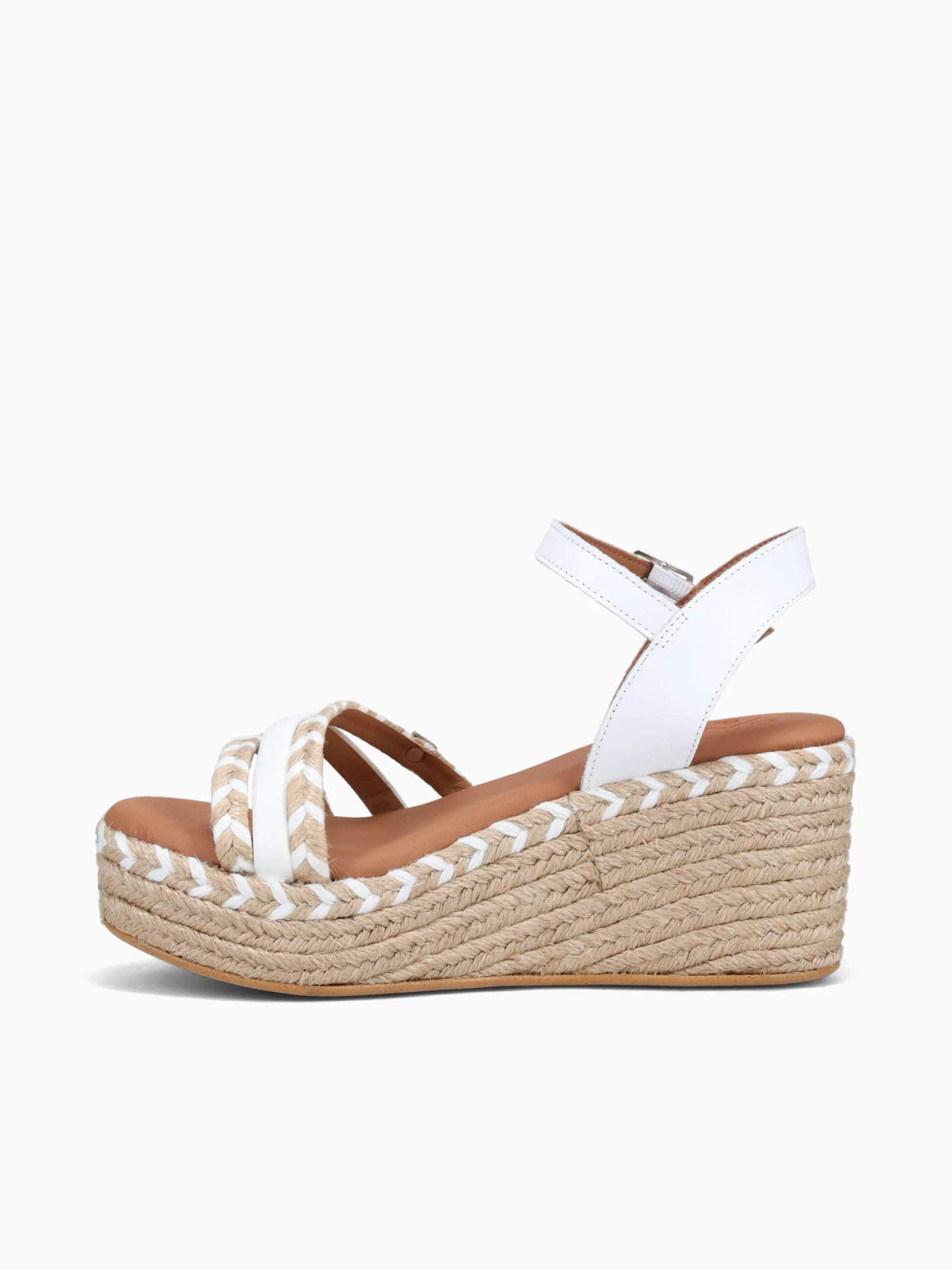 Albany Cuerda Blanco Rafia Leather - Image 3
