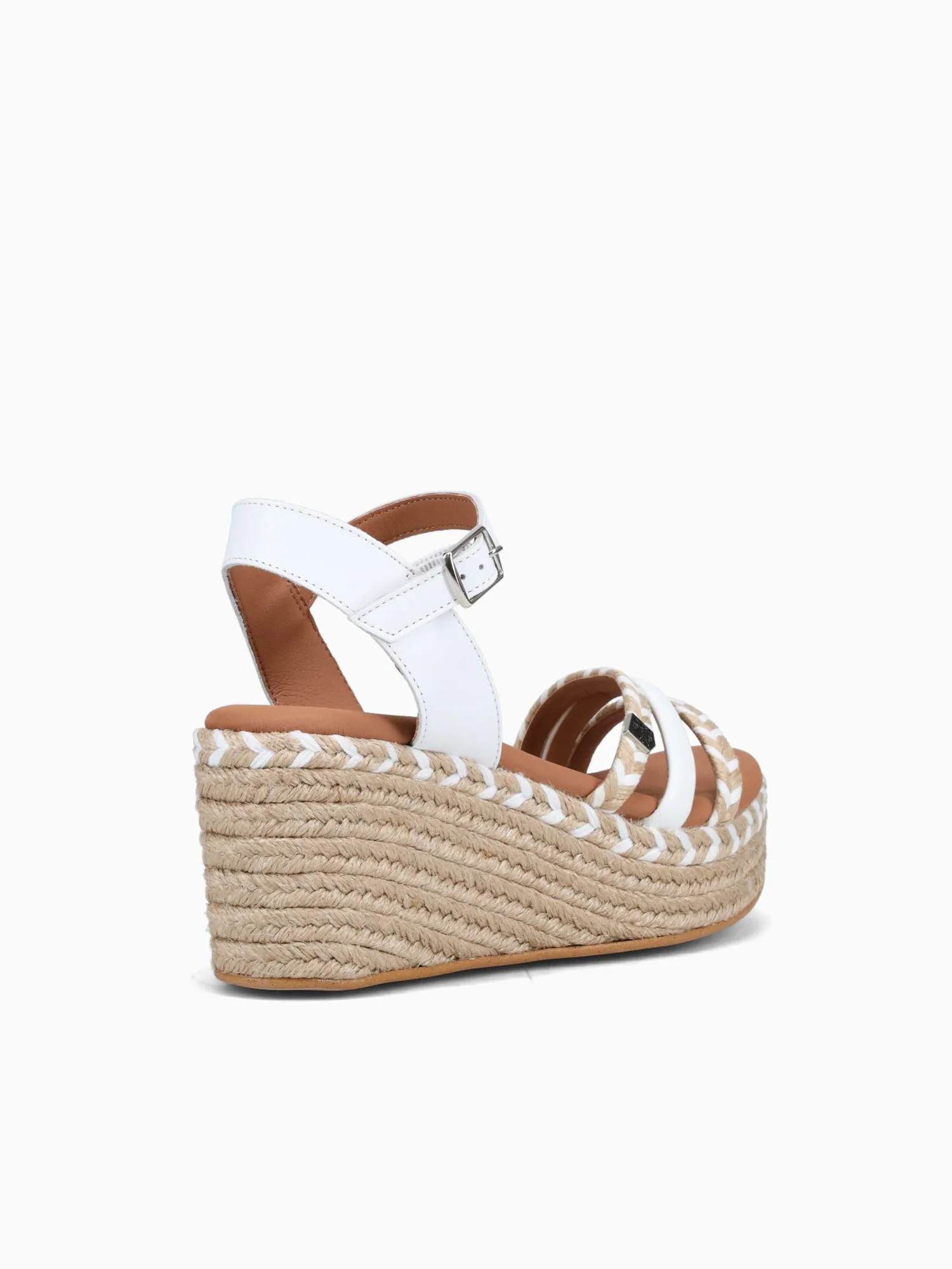 Albany Cuerda Blanco Rafia Leather - Image 4
