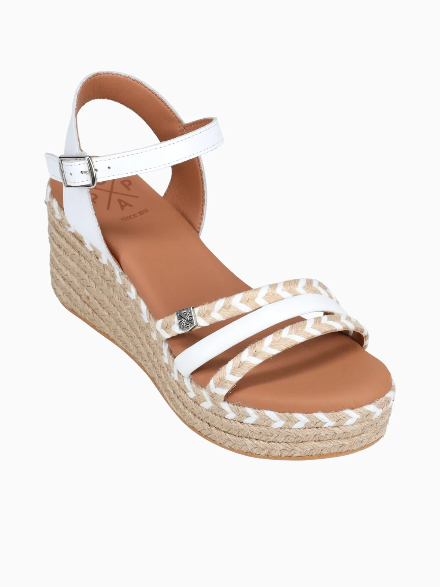 Albany Cuerda Blanco Rafia Leather - Image 5