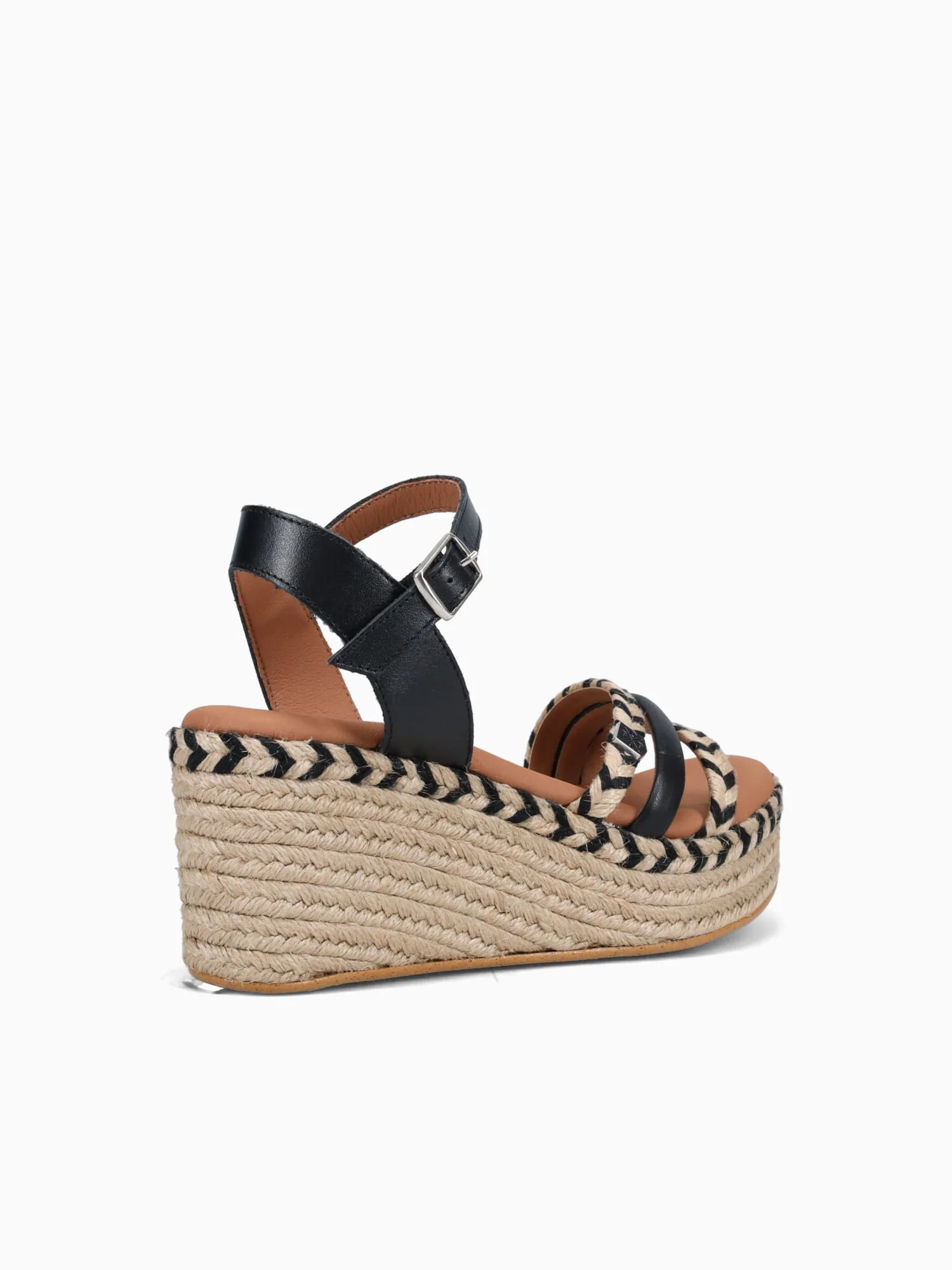 Albany Cuerda Negro Rafia Leather - Image 4
