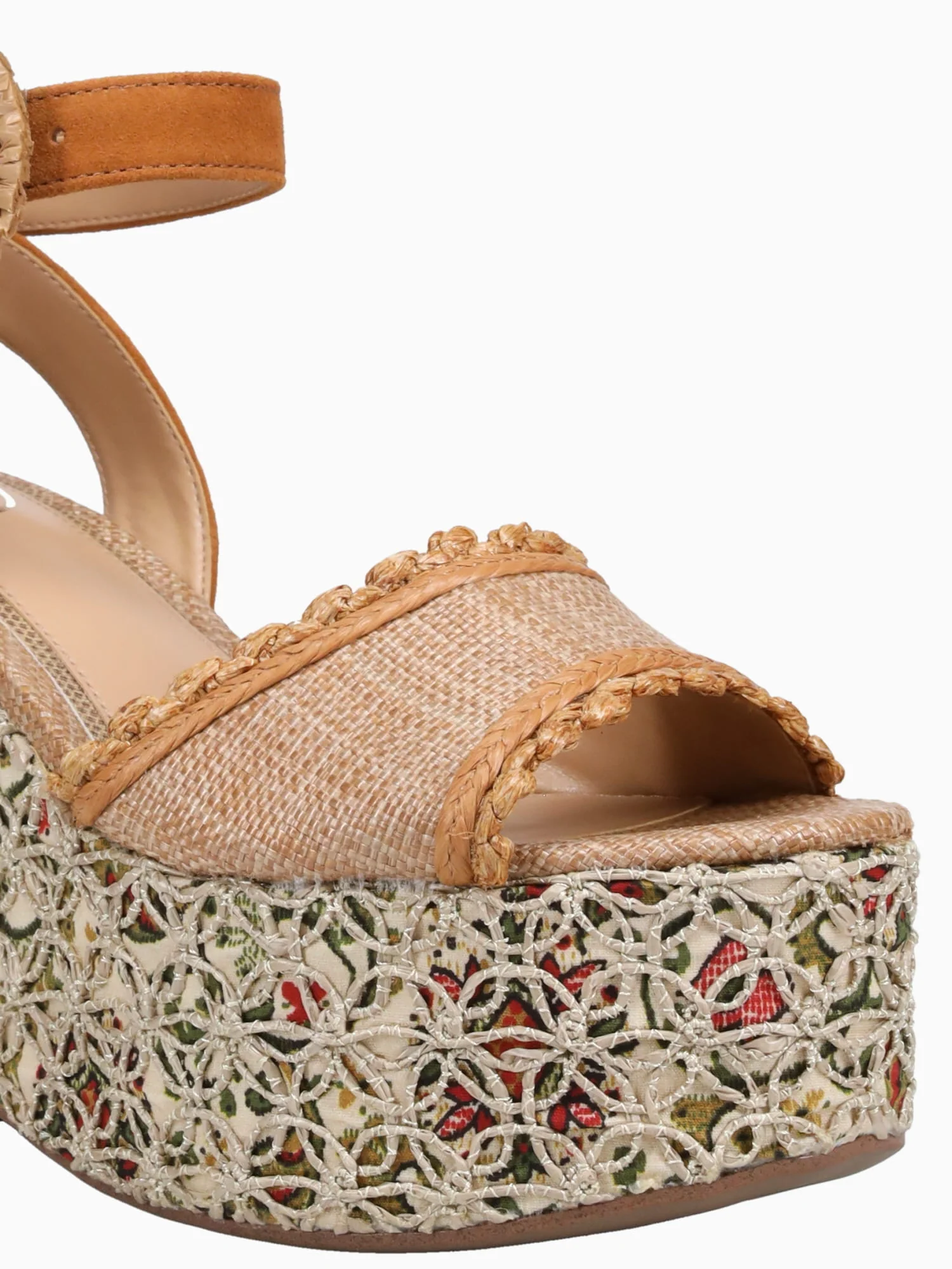 Amber Brown Tan raffia Crochet - Image 6
