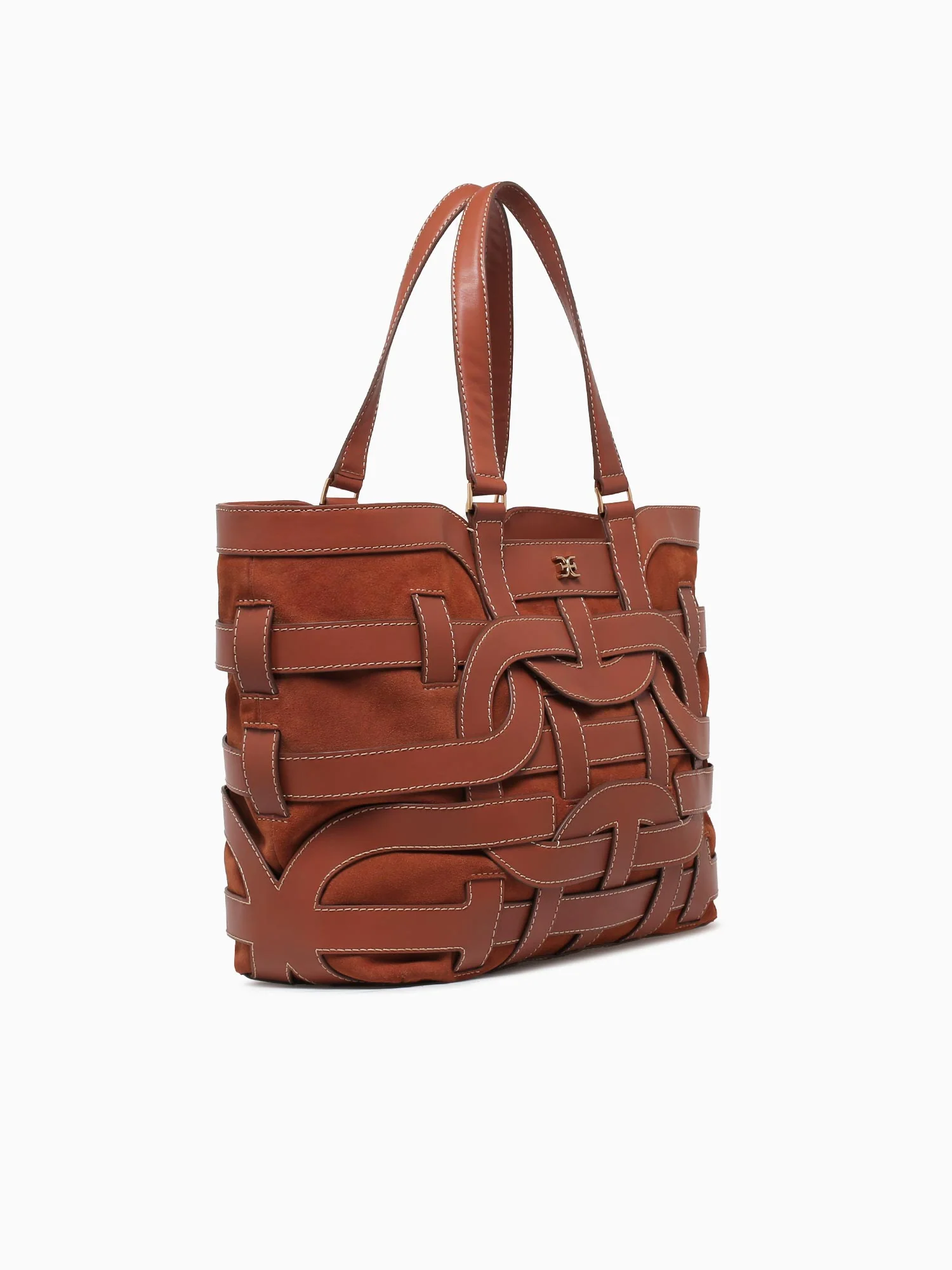 Bay Large Shopper Tote Cognac - Image 2