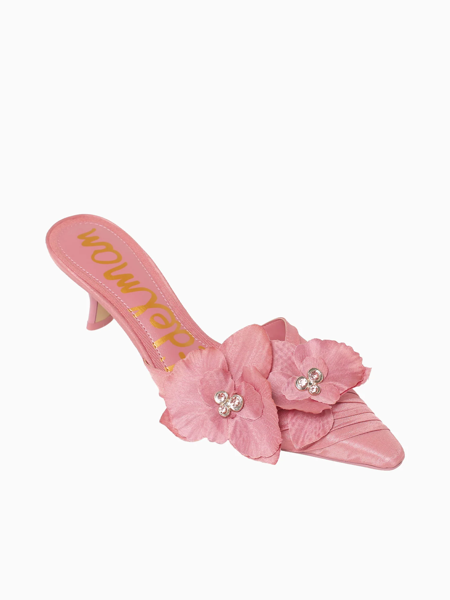 Bella Pink Lilly Fabric - Image 5