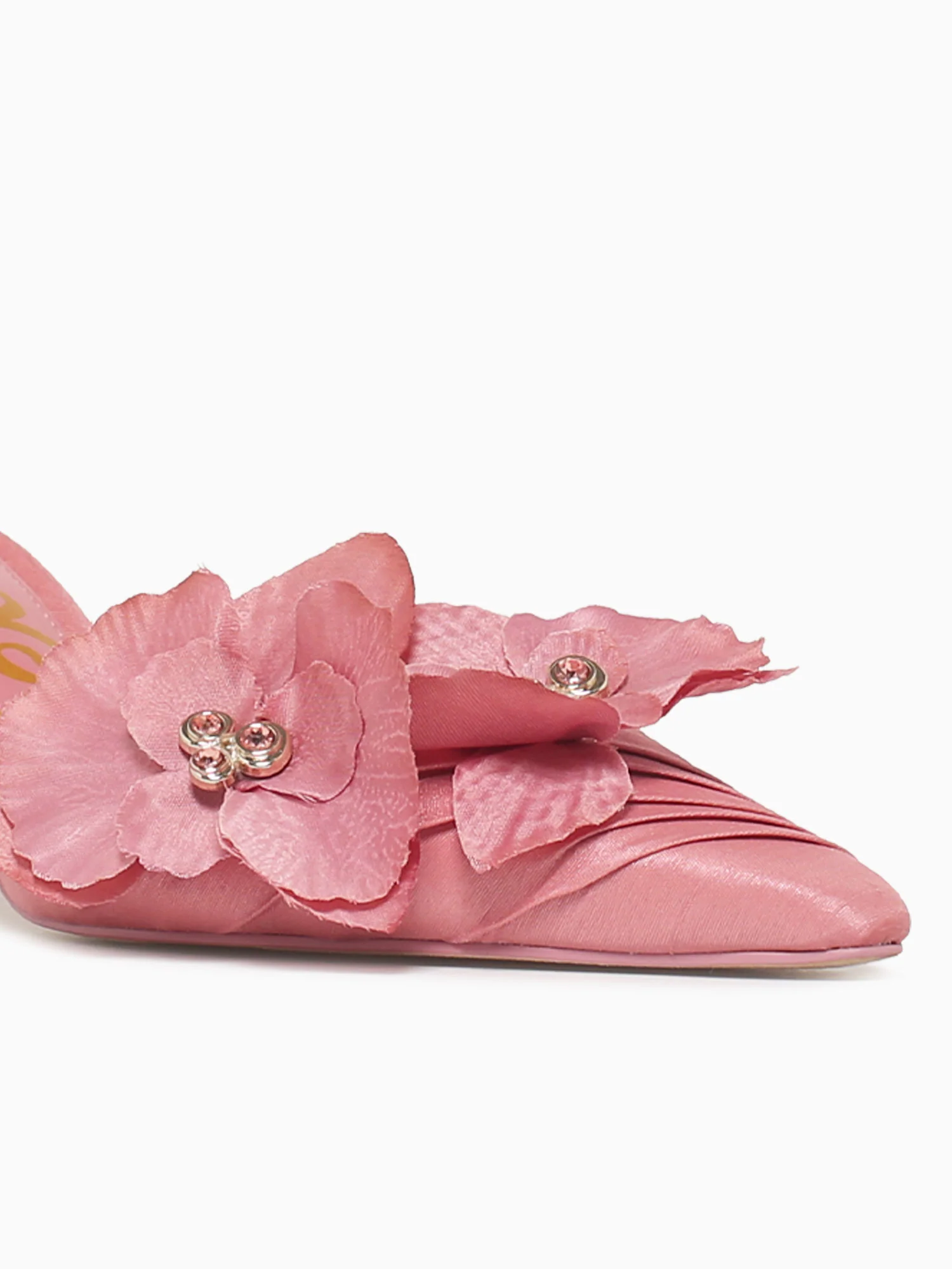 Bella Pink Lilly Fabric - Image 6