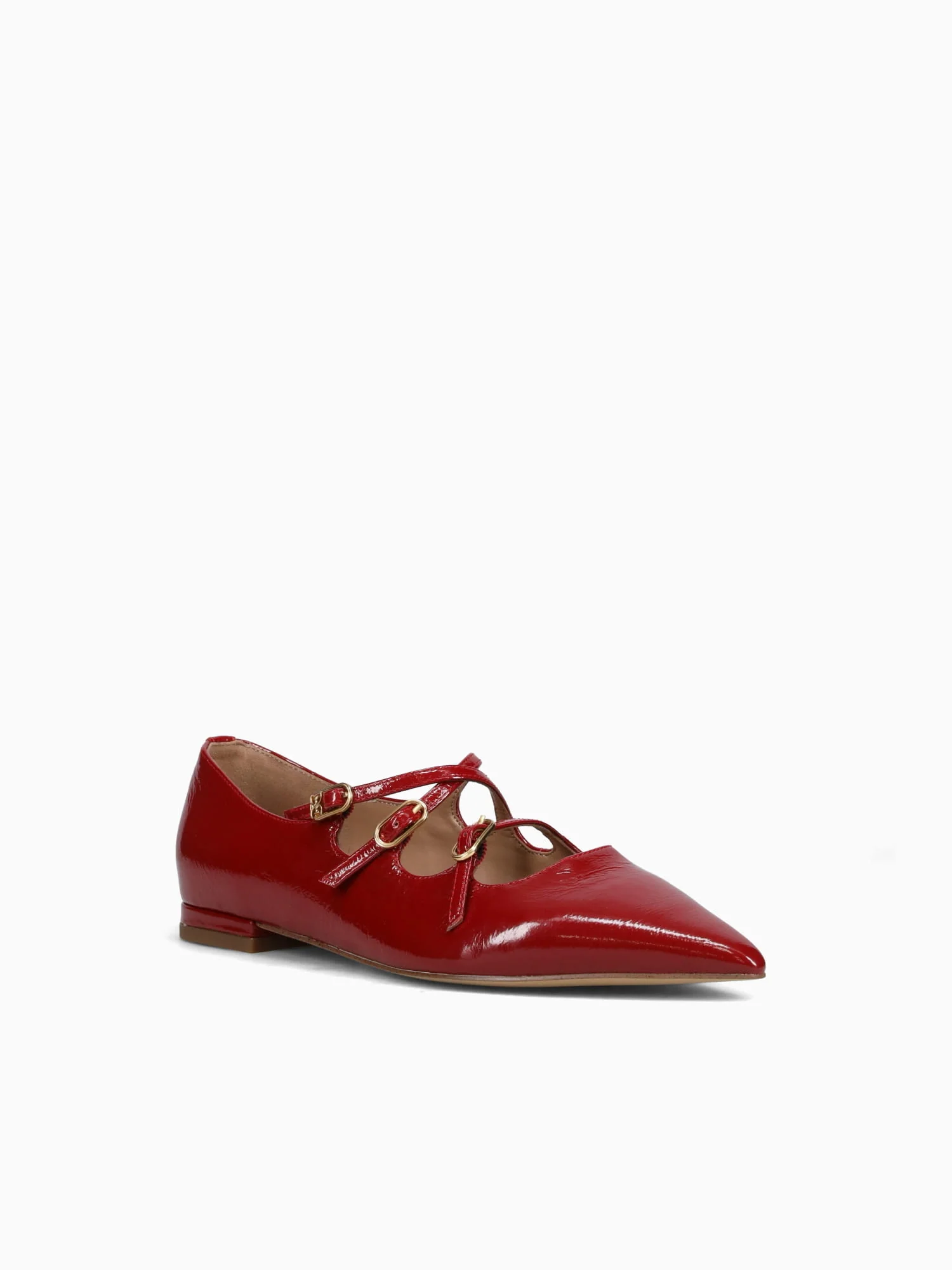 Cass Deep Scarlet Leather - Image 2