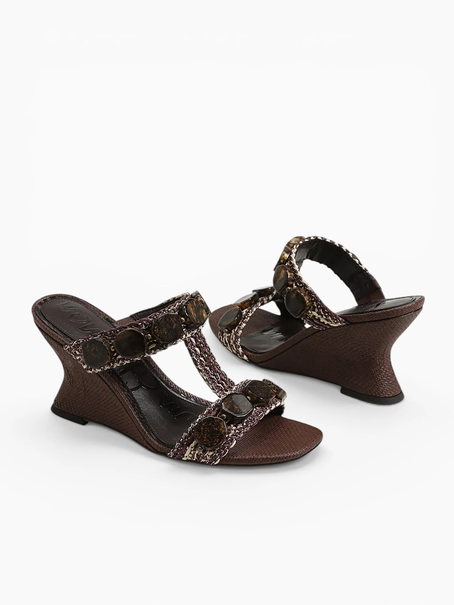 Dante Stone Mocha Multi Rafia - Image 6