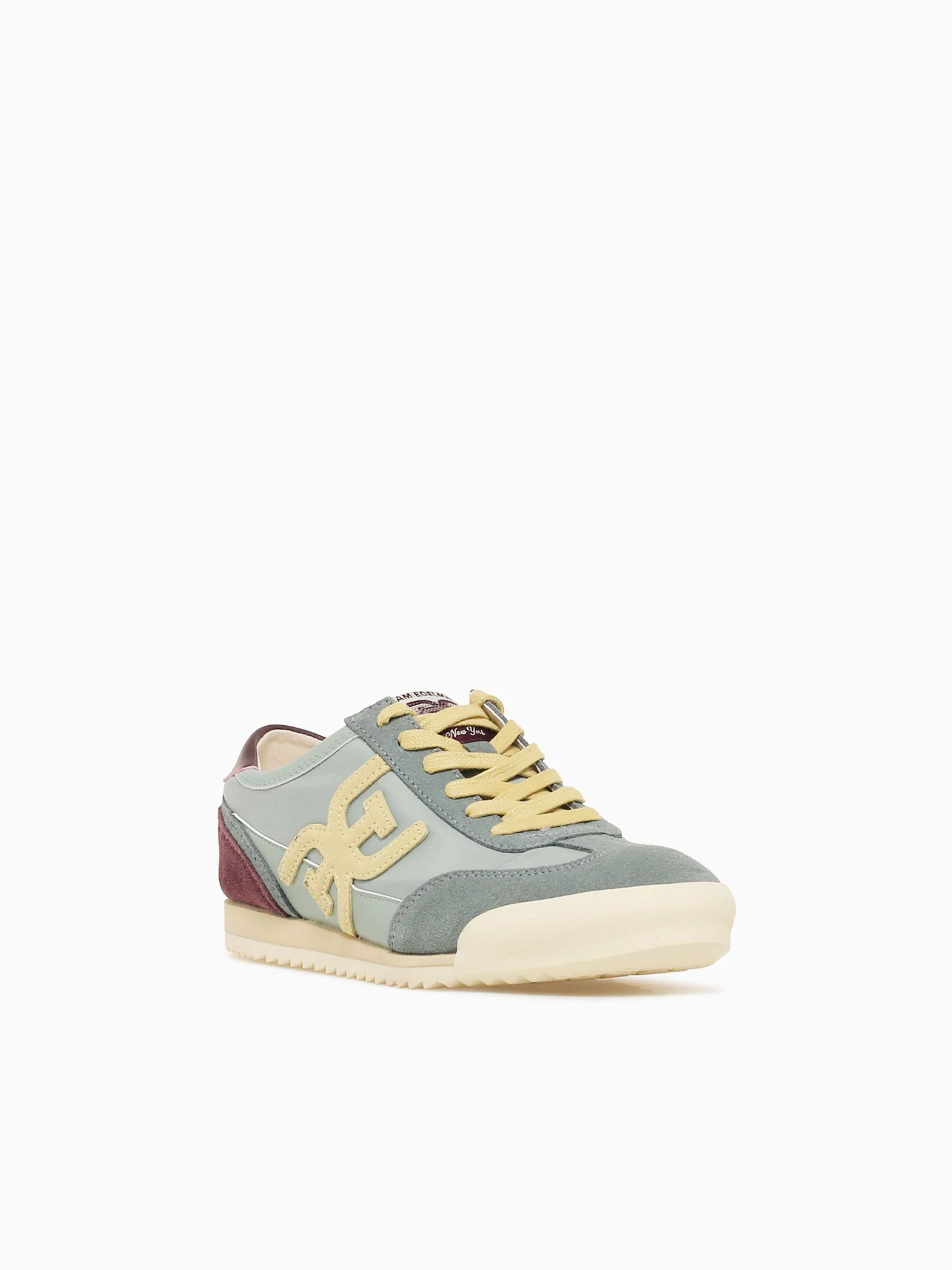 Ivey Blue Multi Yellow nylon Suede - Image 2