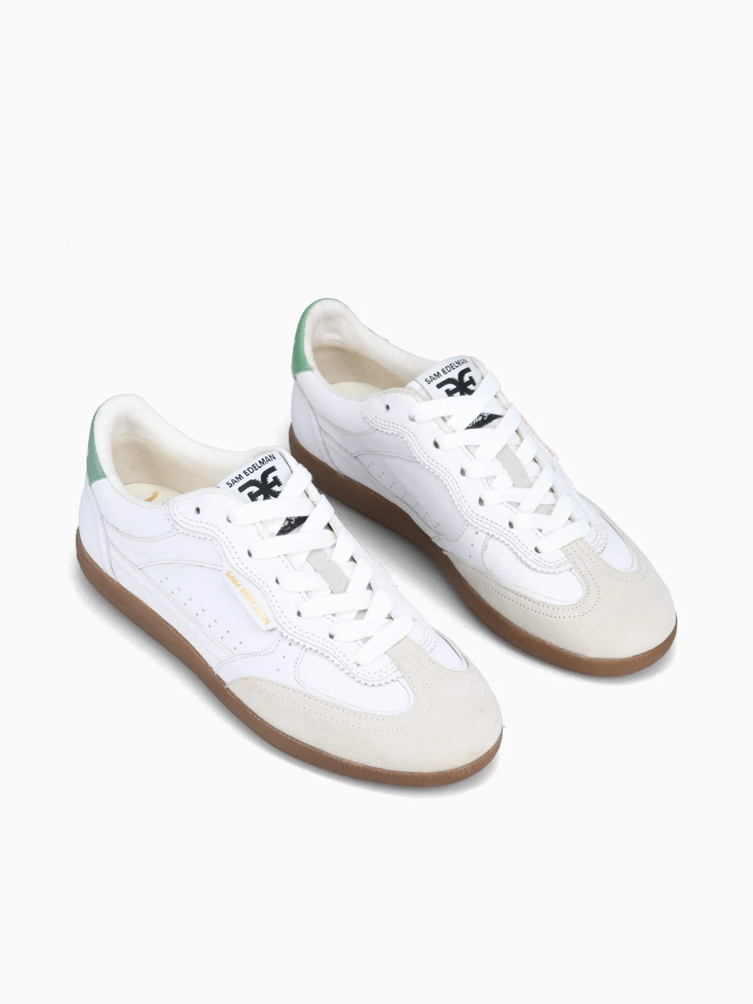 Kallen Run White Green leather - Image 3