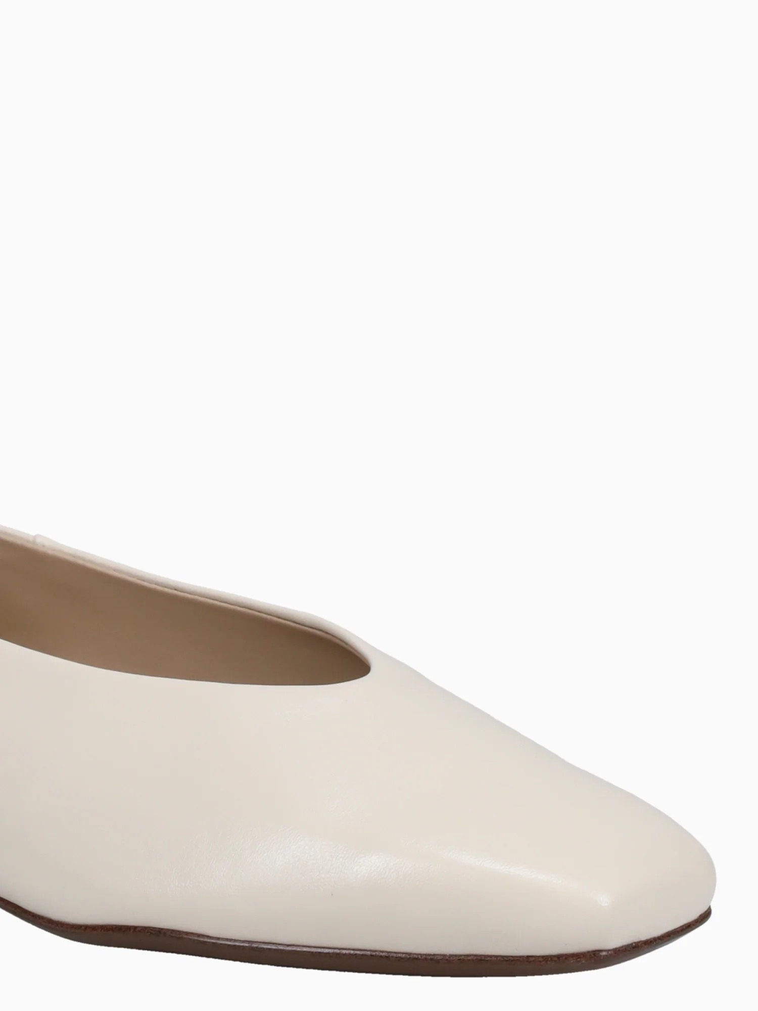 Kasey Modern Ivory Leather - Image 7