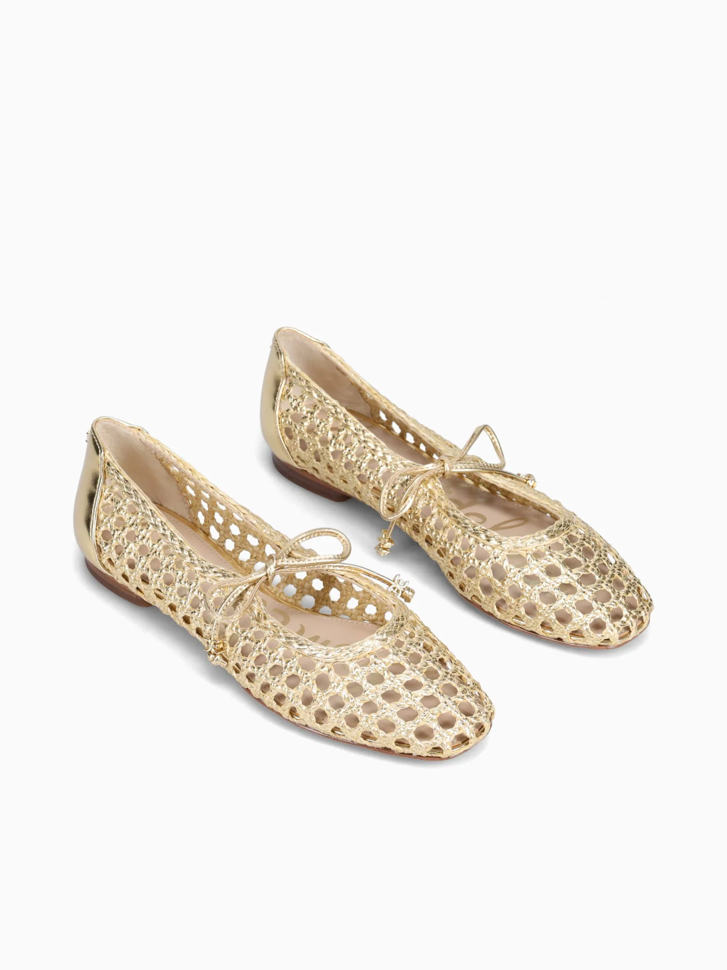 Marcie Amber Gold Leather - Image 4