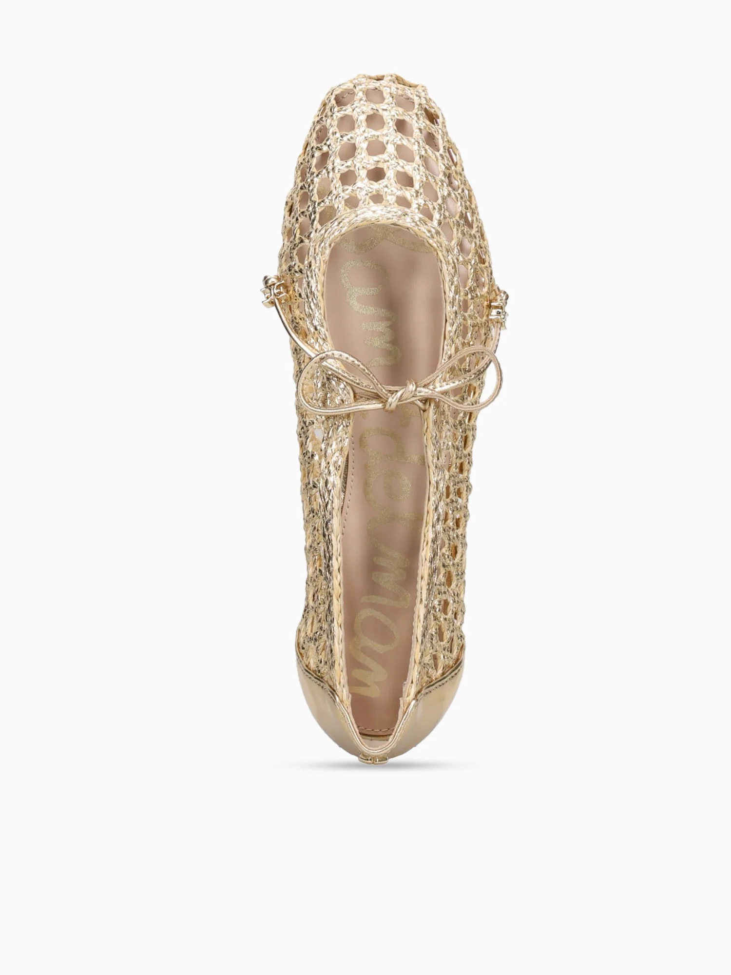 Marcie Amber Gold Leather - Image 5