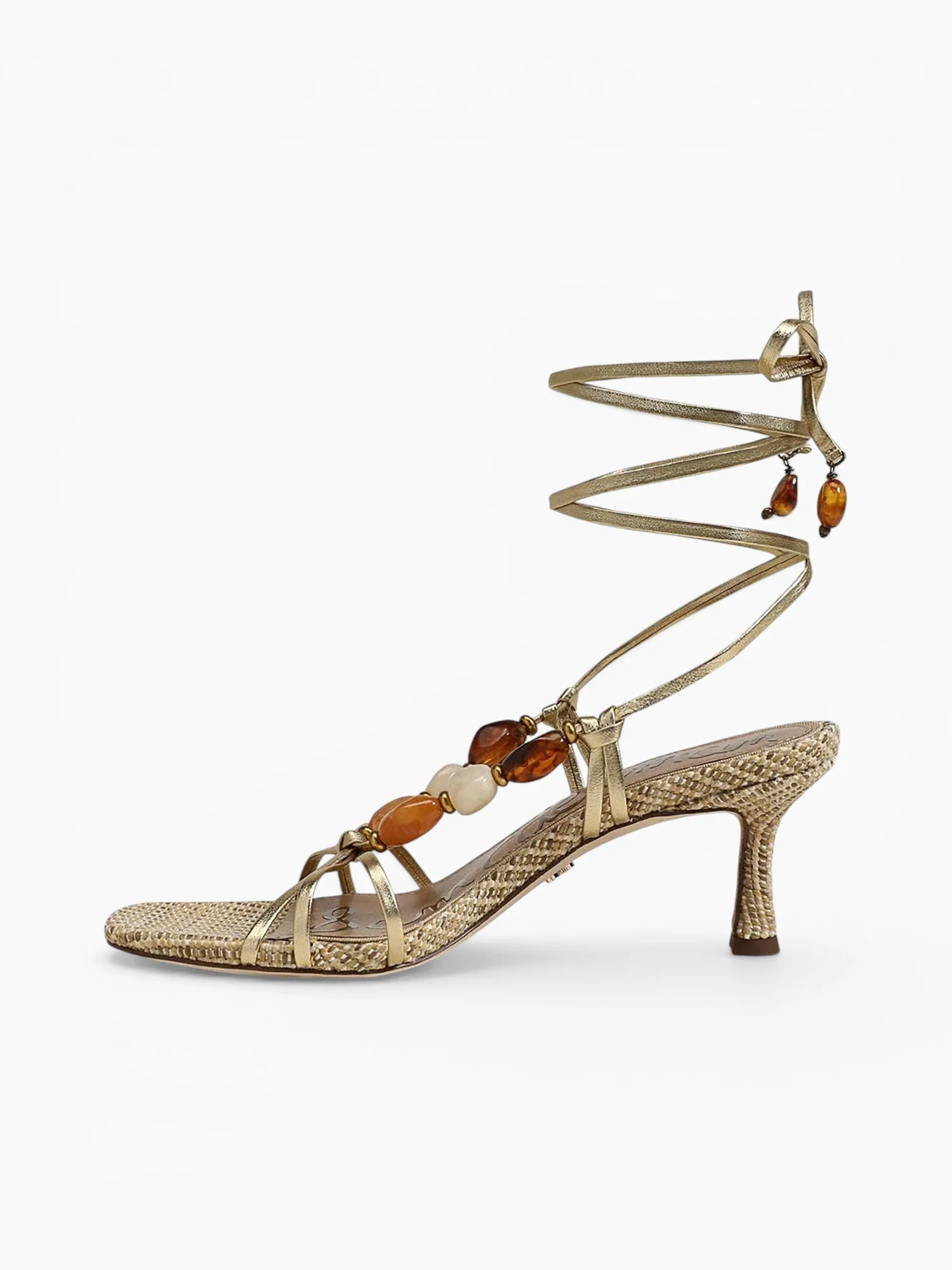 Paloma Amber Gold Leather - Image 3