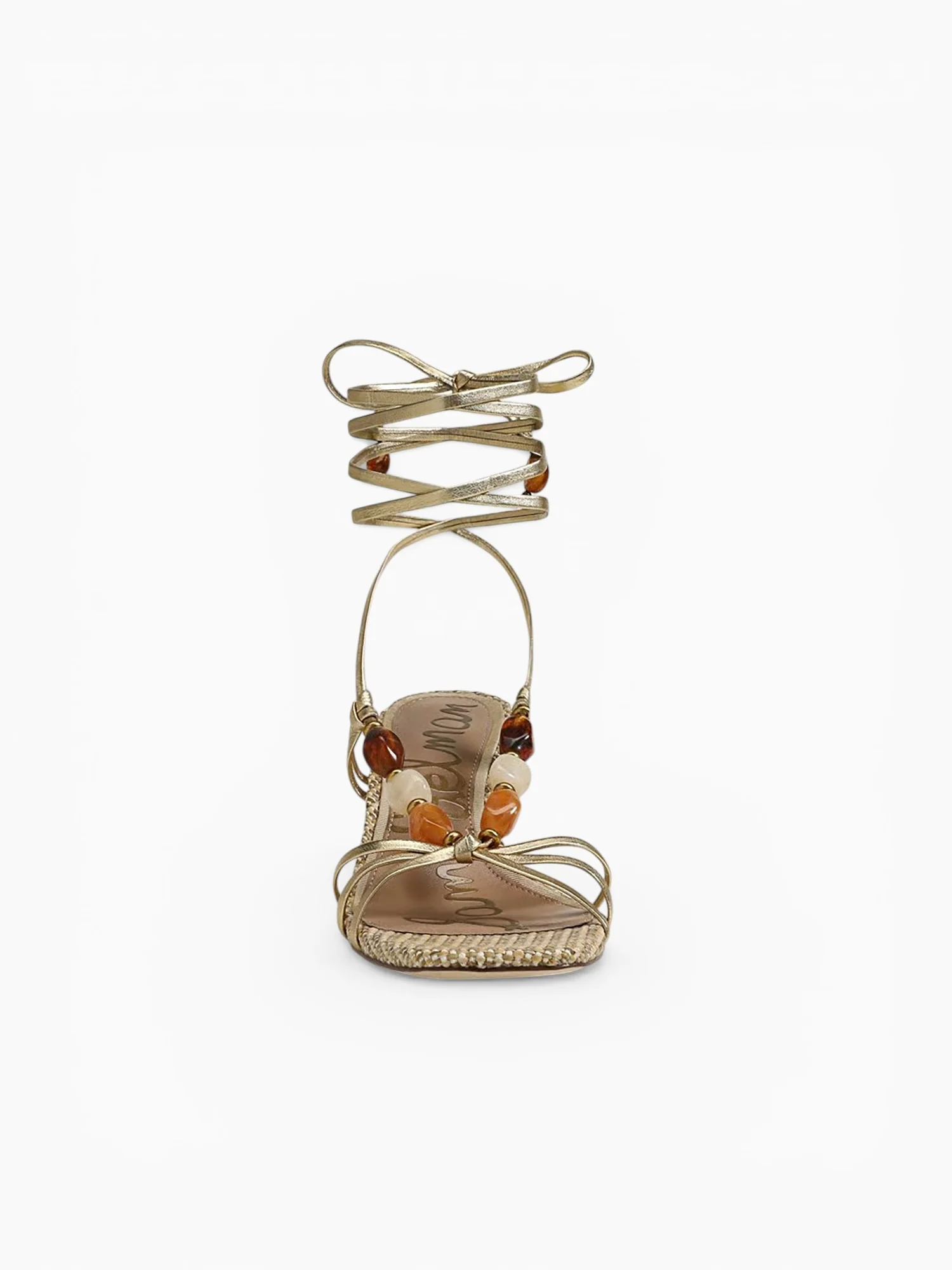 Paloma Amber Gold Leather - Image 4