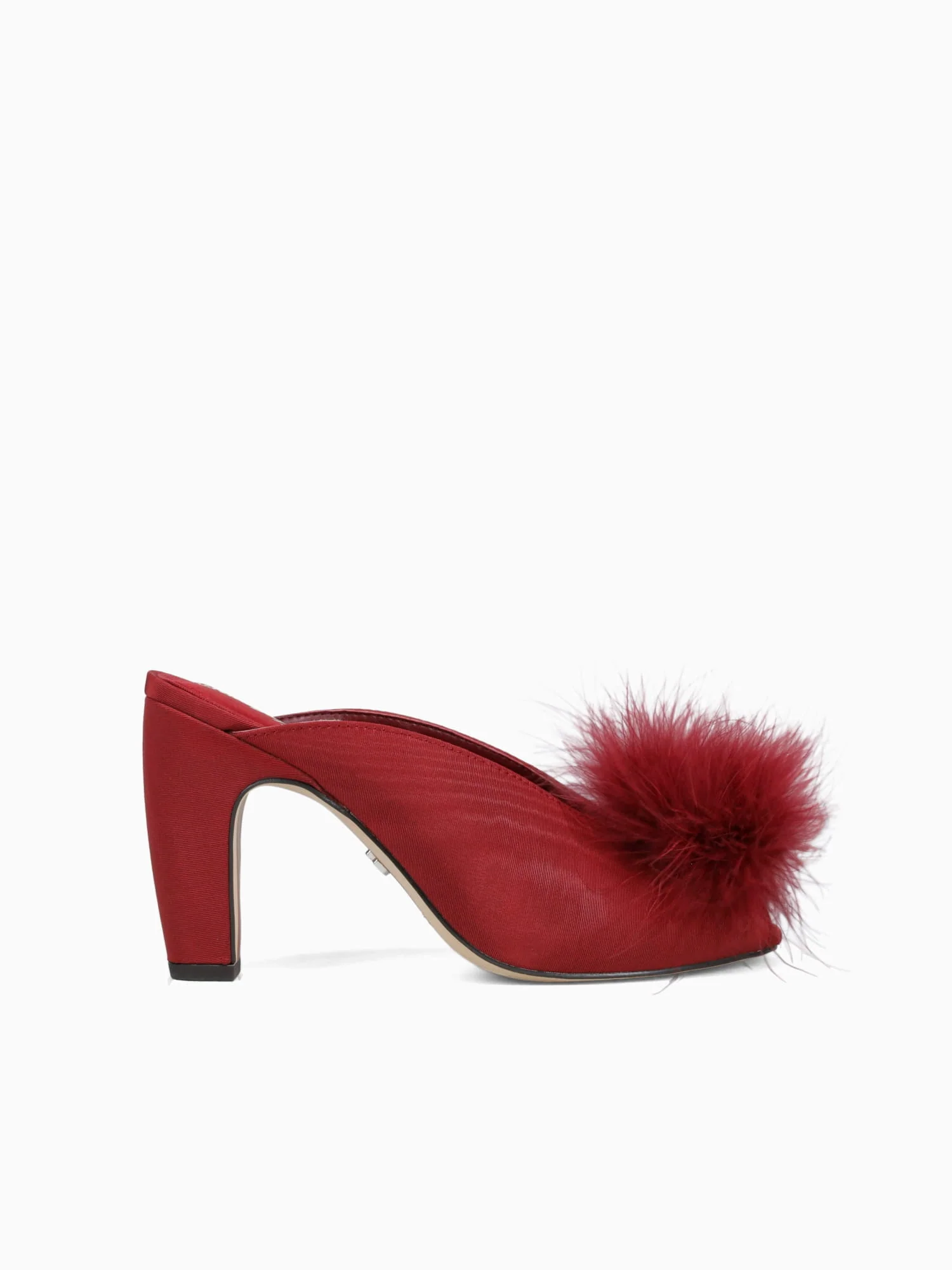 Witney Deep Scarlet Moire Silk