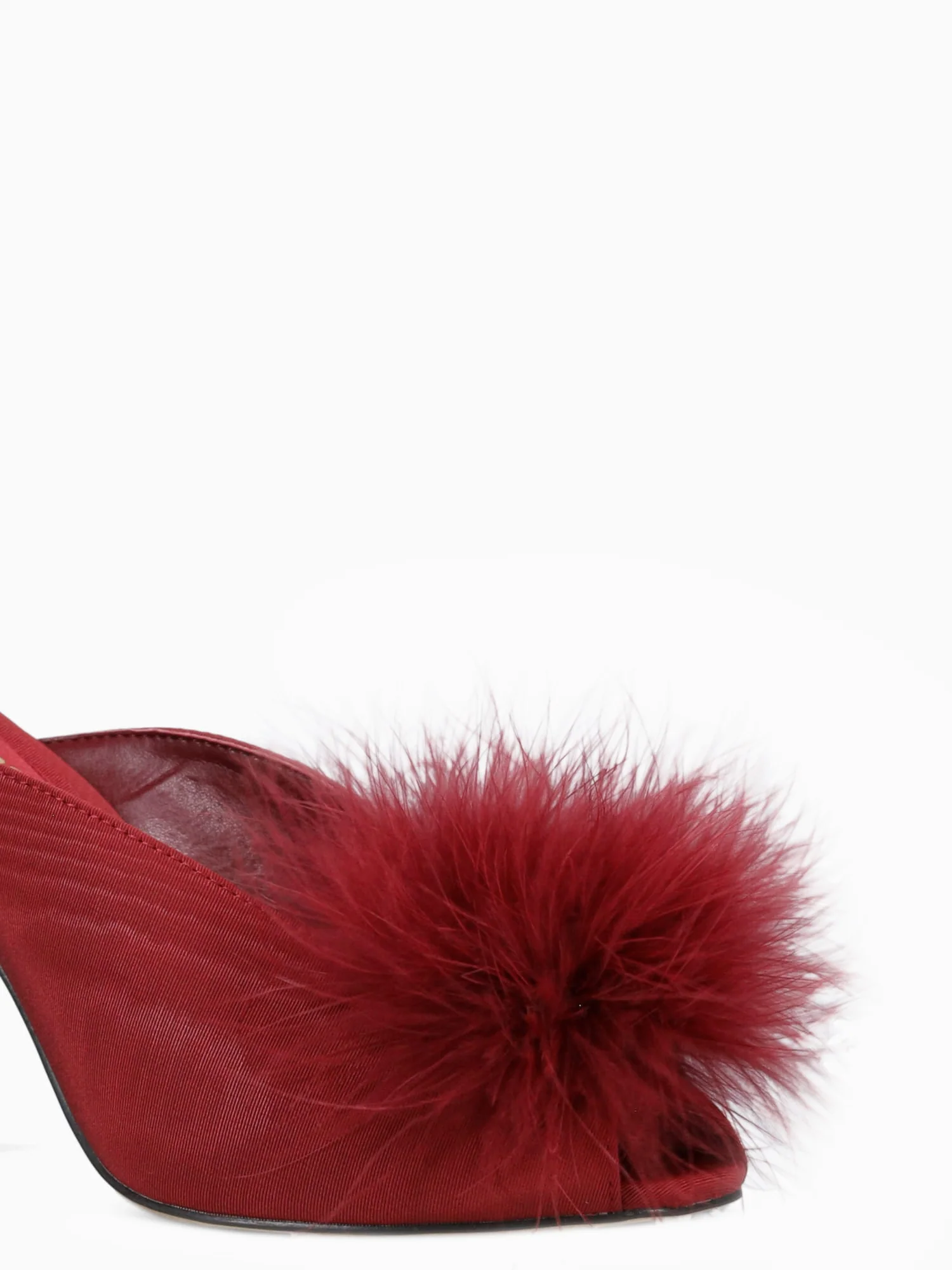 Witney Deep Scarlet Moire Silk - Image 7