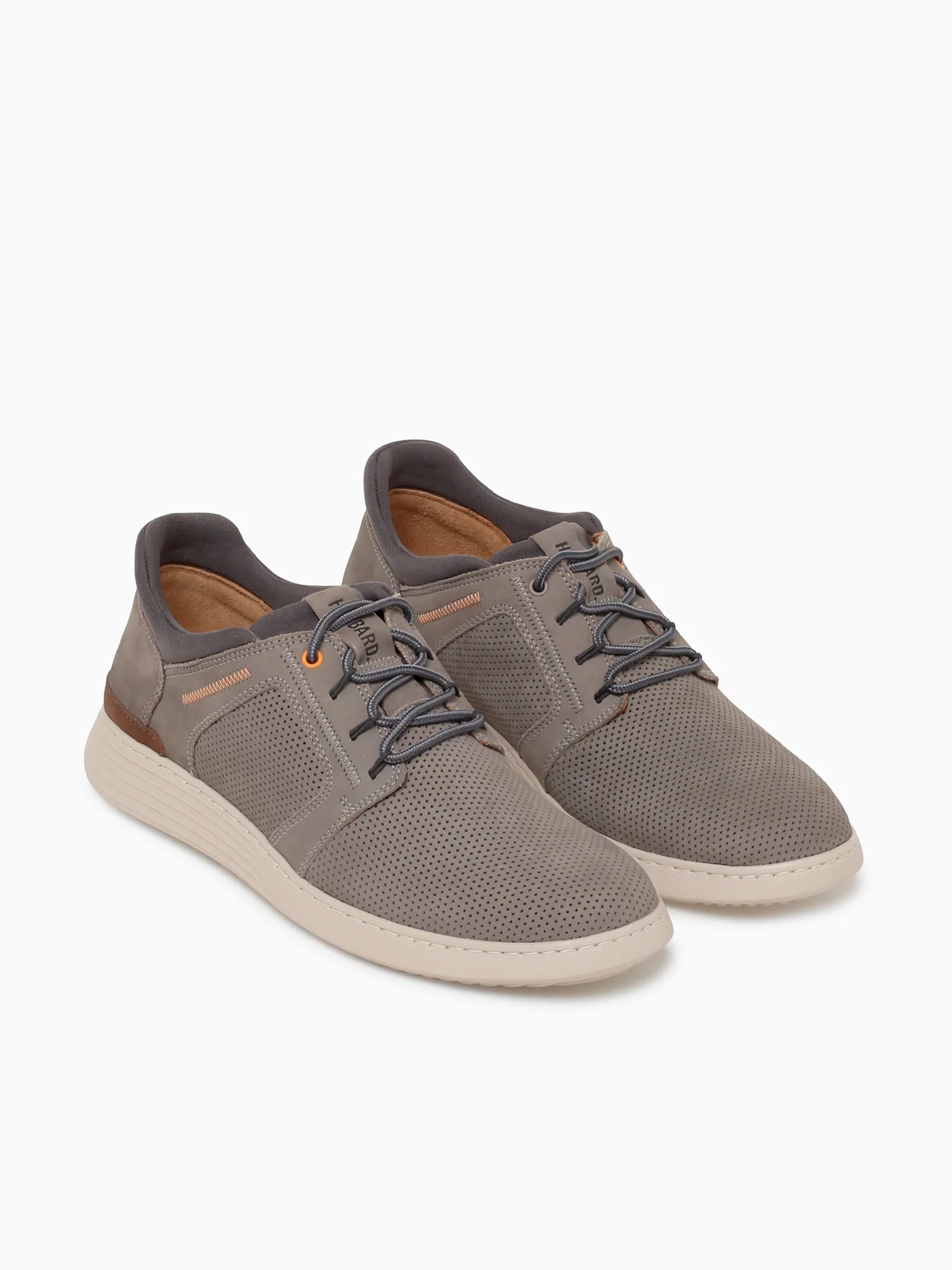 Featherlight Muir Lace Up Grey Nubuck - Image 5