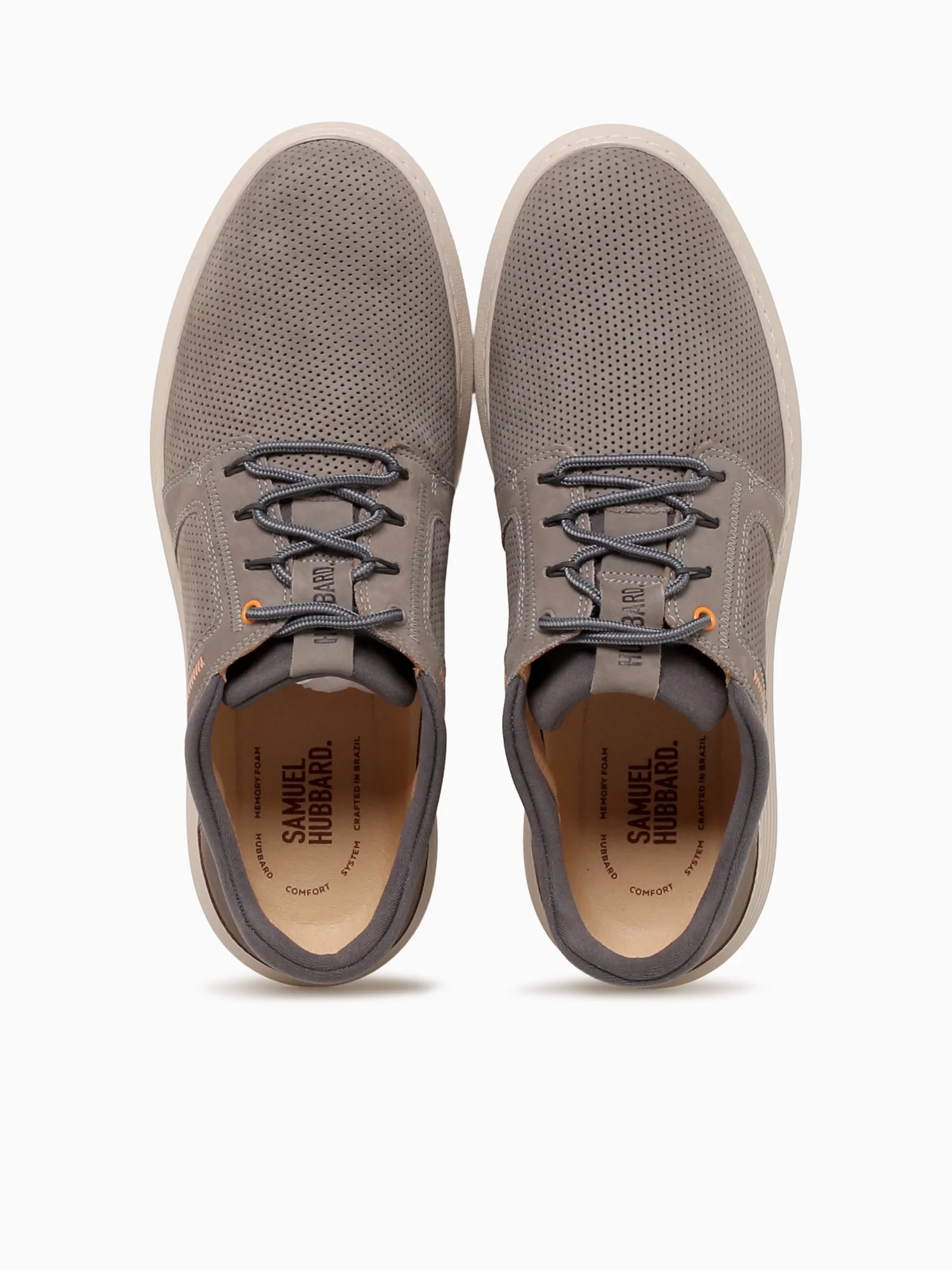 Featherlight Muir Lace Up Grey Nubuck - Image 7