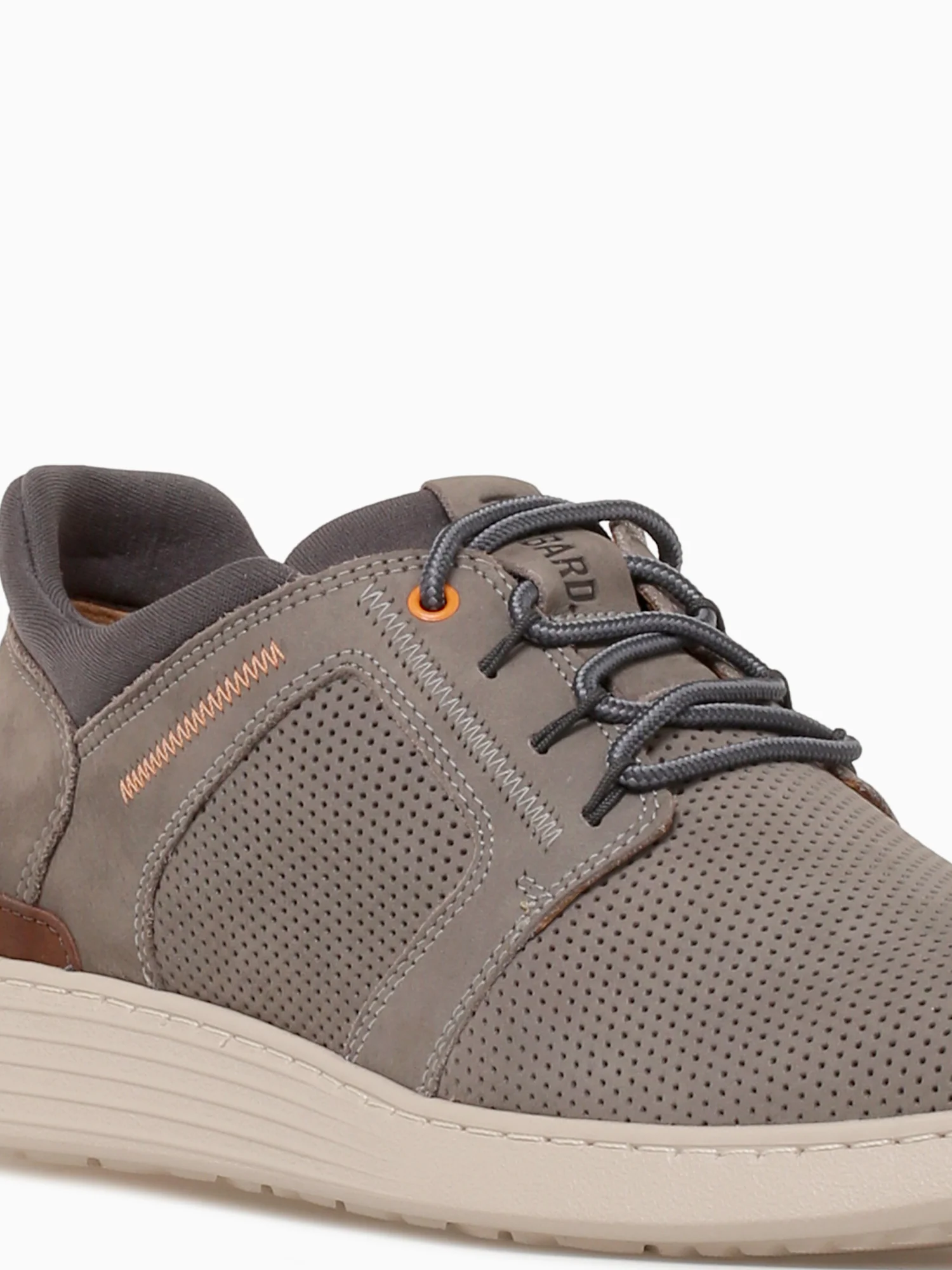 Featherlight Muir Lace Up Grey Nubuck - Image 8