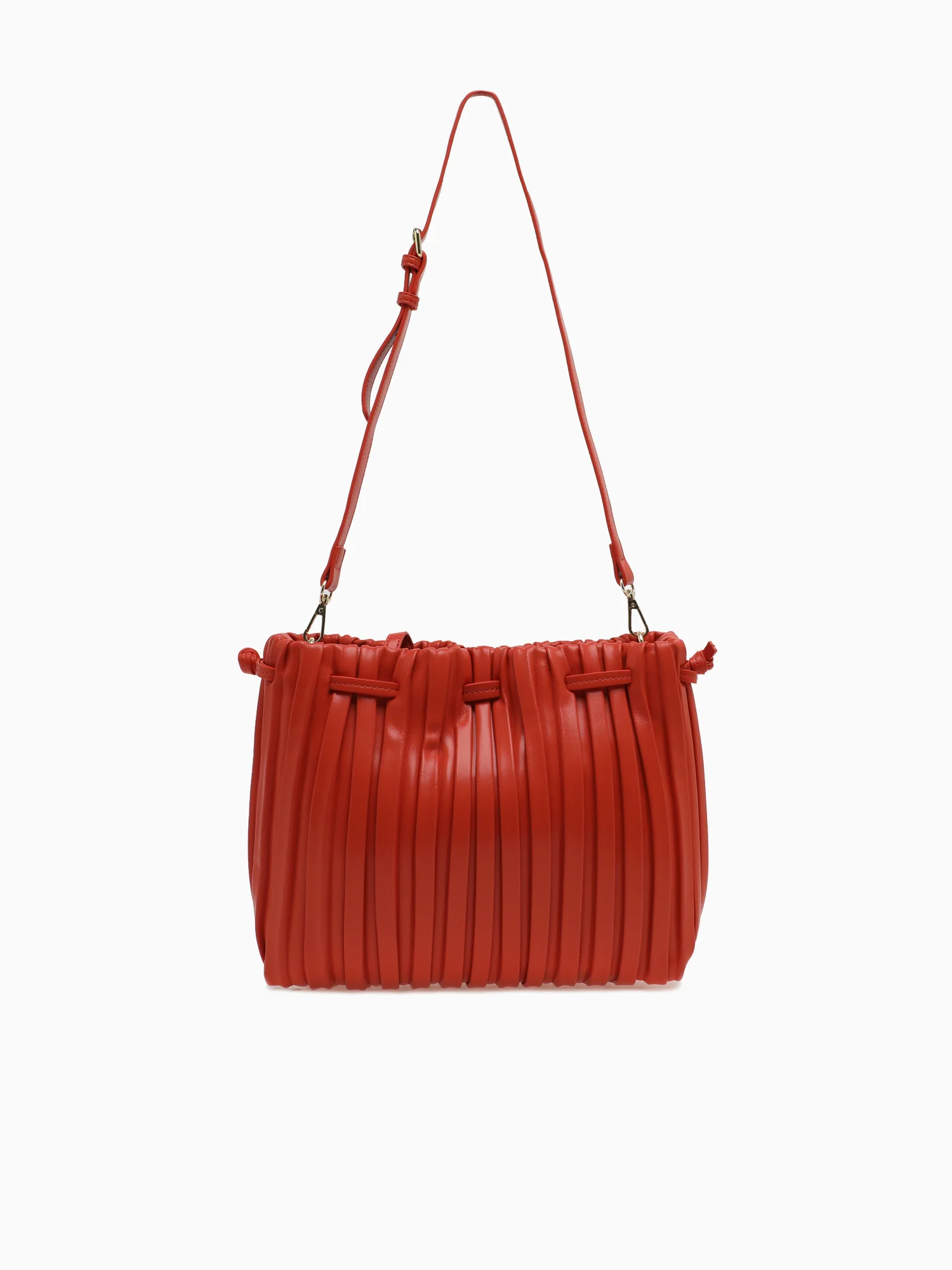 Srb26793 Pleated Shopper Orange - Image 3