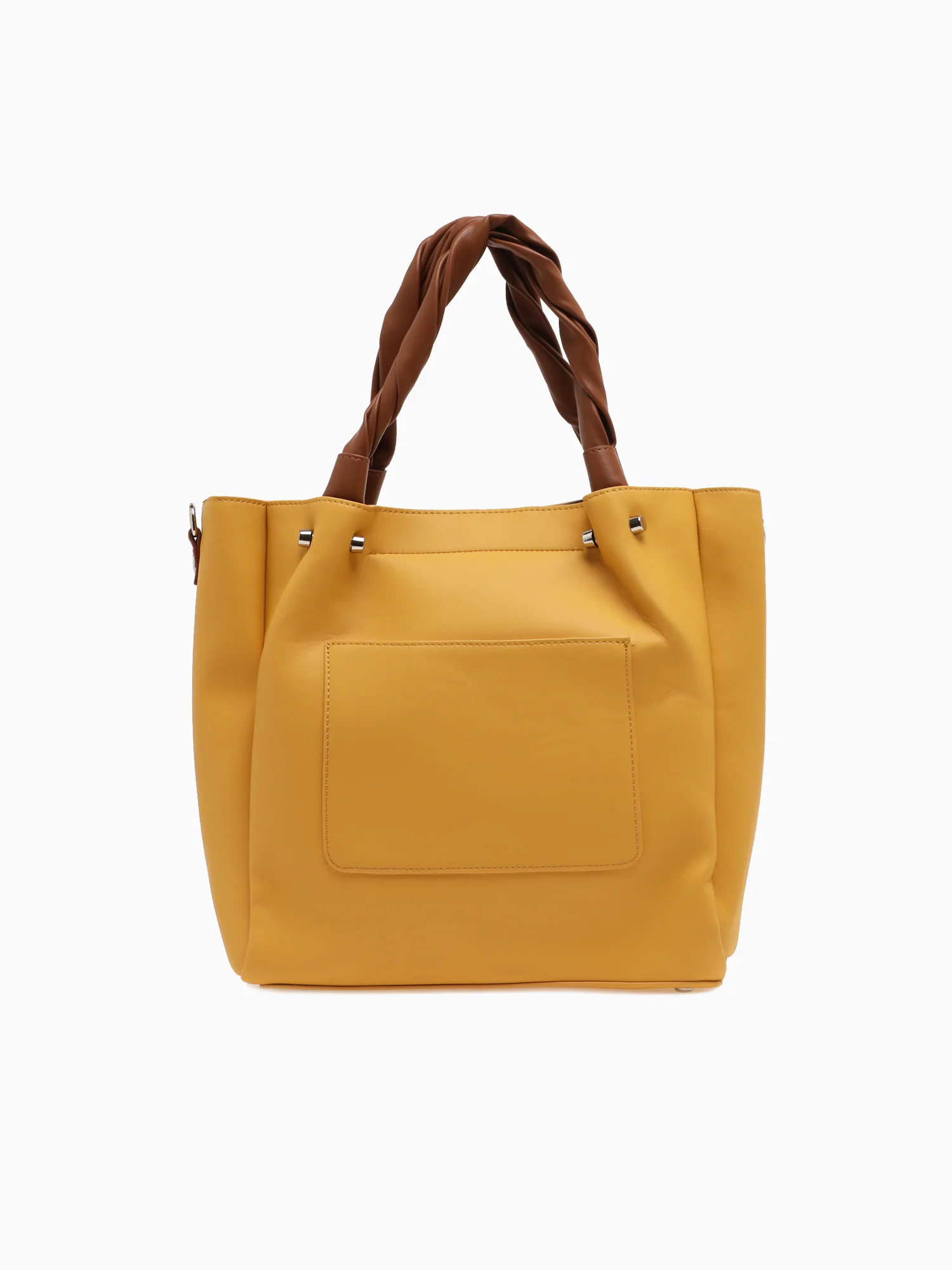 Srb26815 Twisted Strap Shoulder Yellow