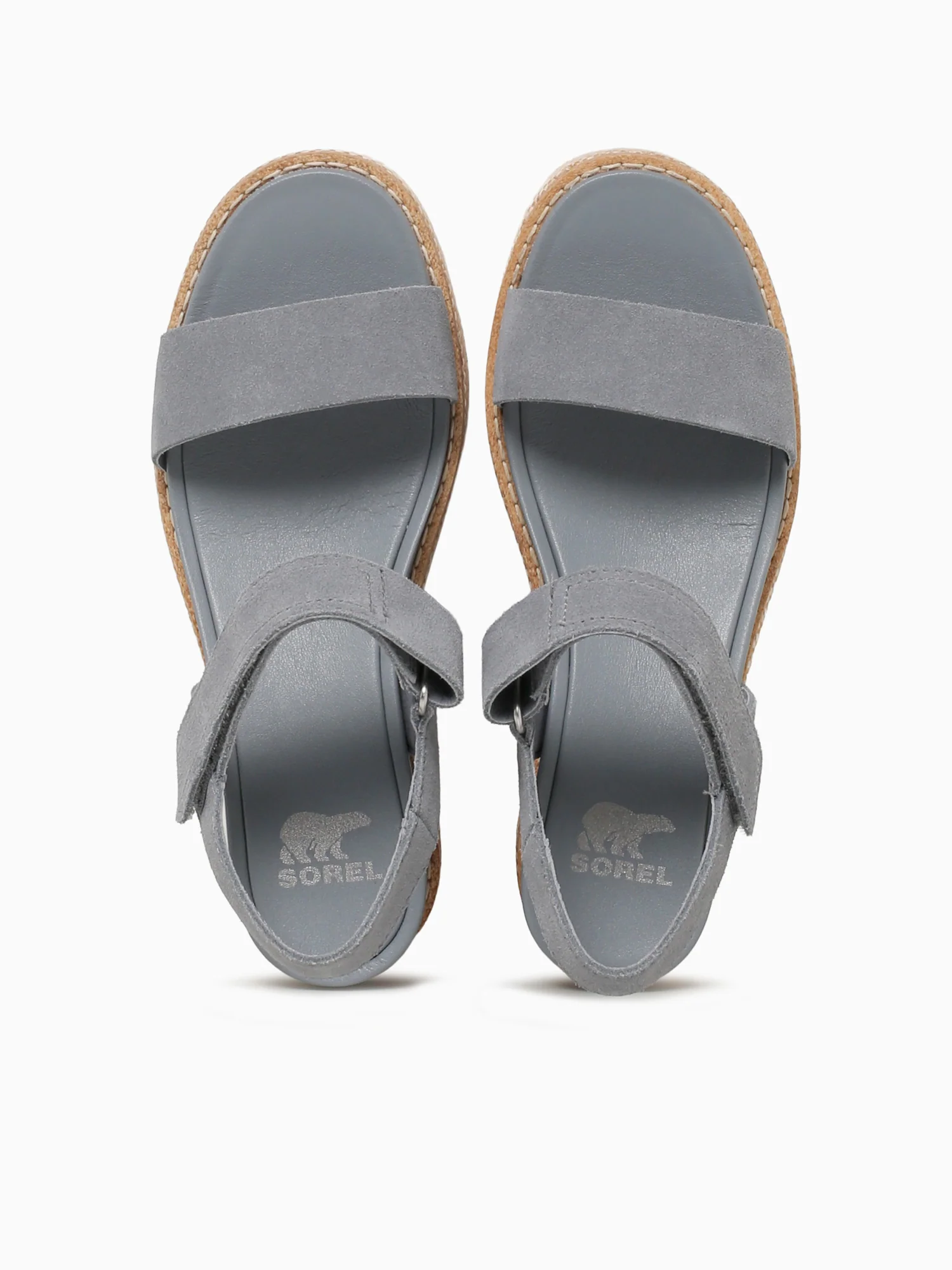 Joanie Iv Y Strap Grey Ash Gum suede - Image 7