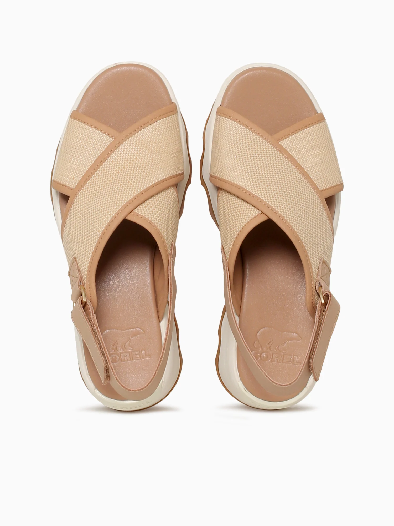 Kinetic Aura Slingback Beige Gum texti - Image 5