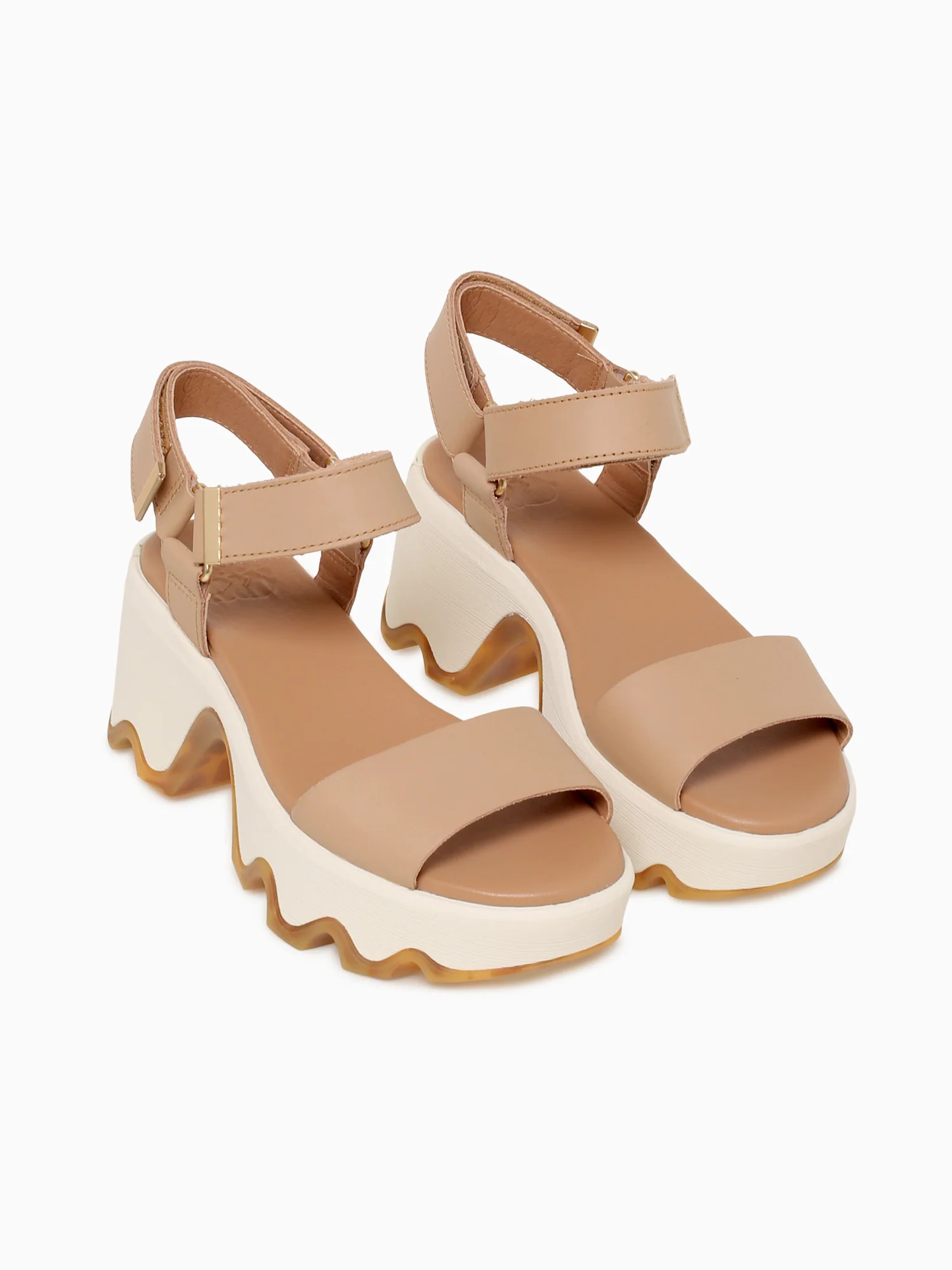 Kinetic Aura Y Strap Beige Ceramic lea - Image 5