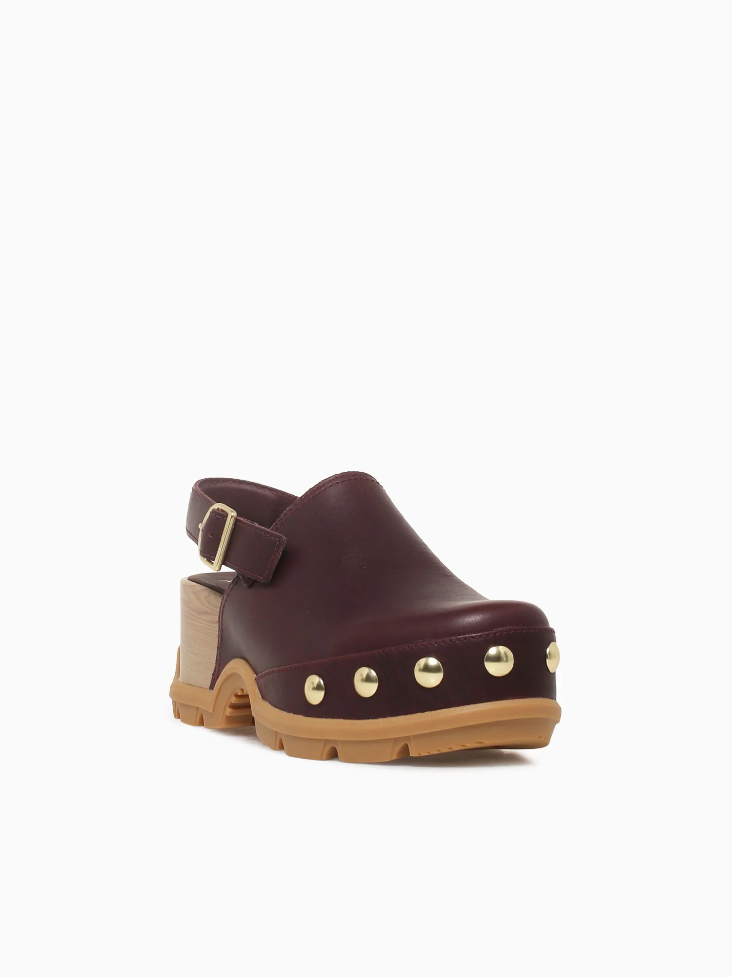 Roam'n Clog Rvt Redwood Leather - Image 2