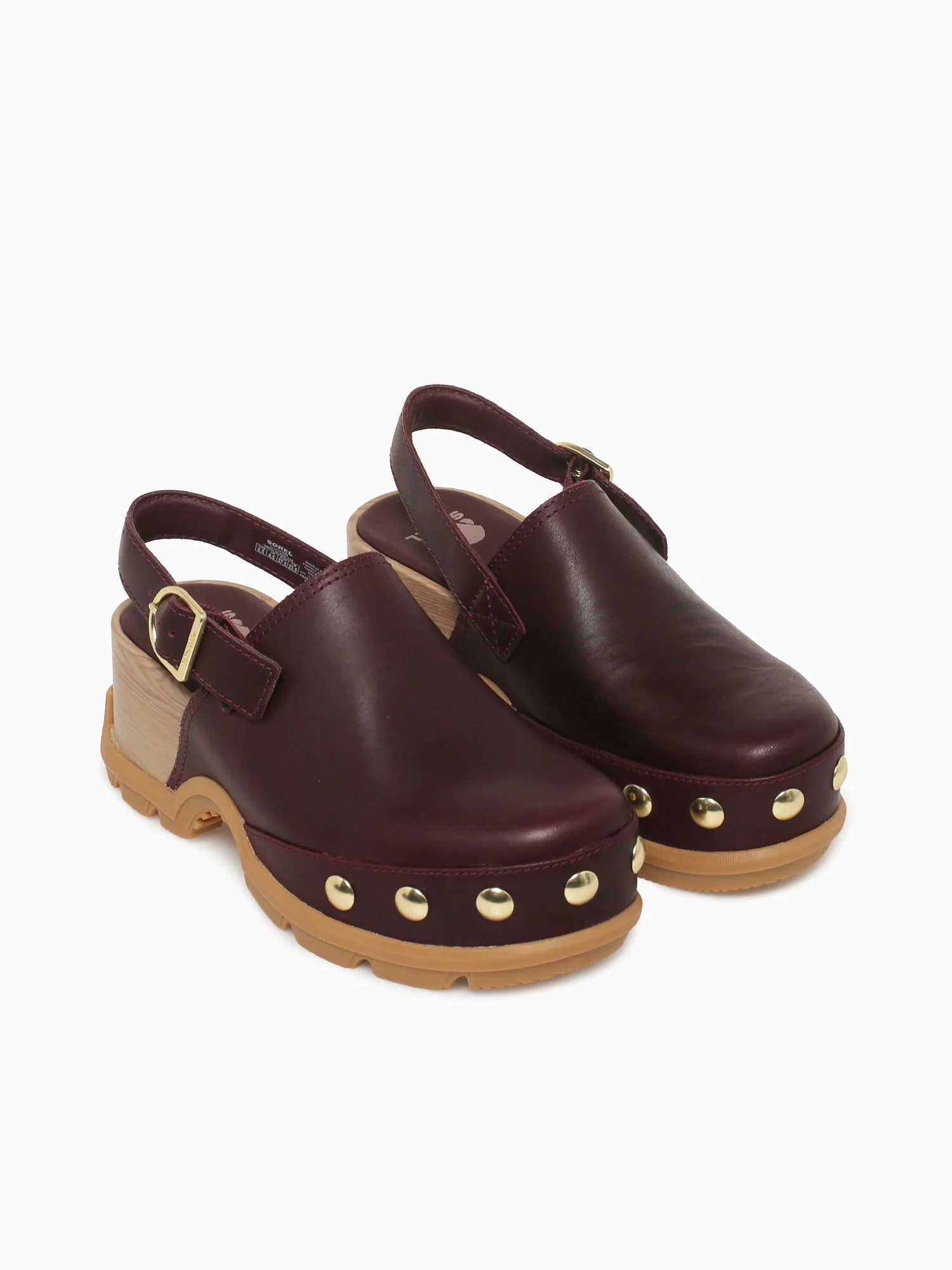 Roam'n Clog Rvt Redwood Leather - Image 3