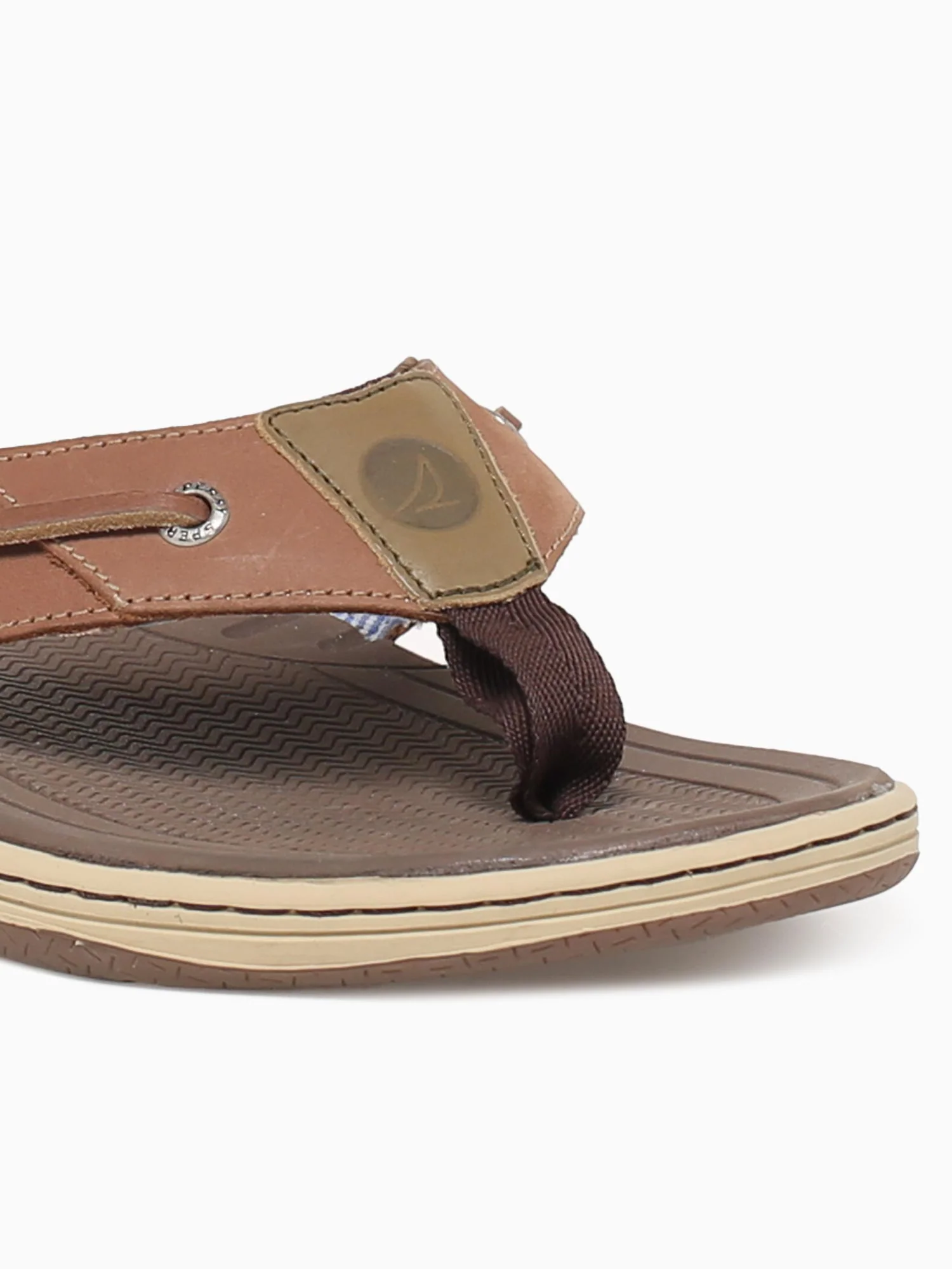 Baitfish Thong 1048719 Dk.tan Lea - Image 6