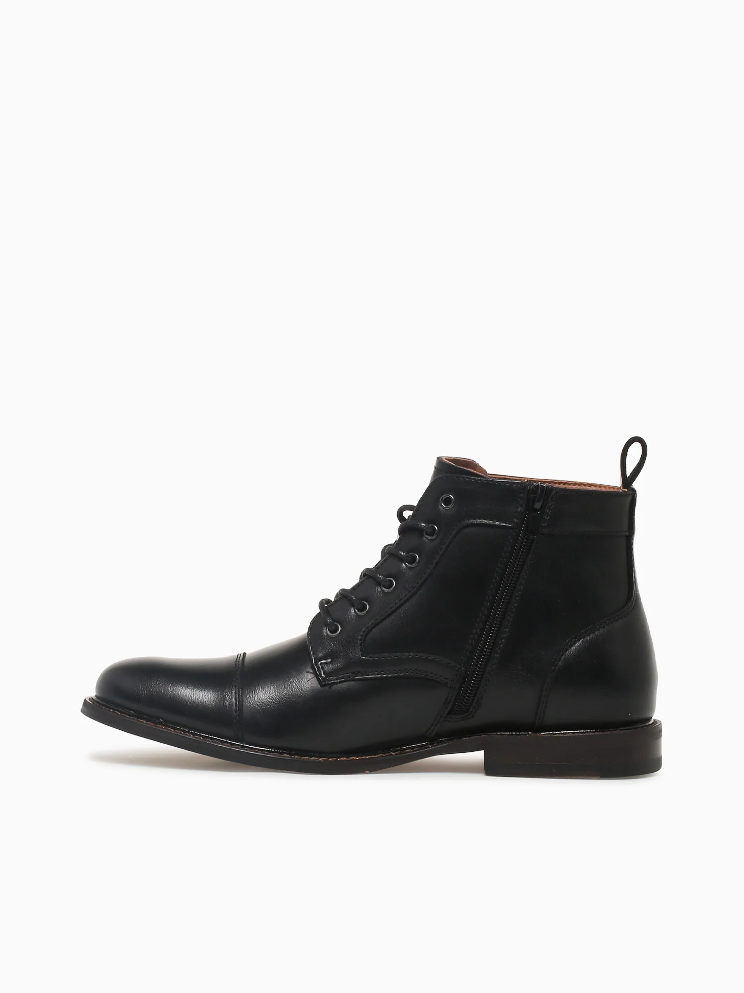 Irving Black Eco Leather - Image 4