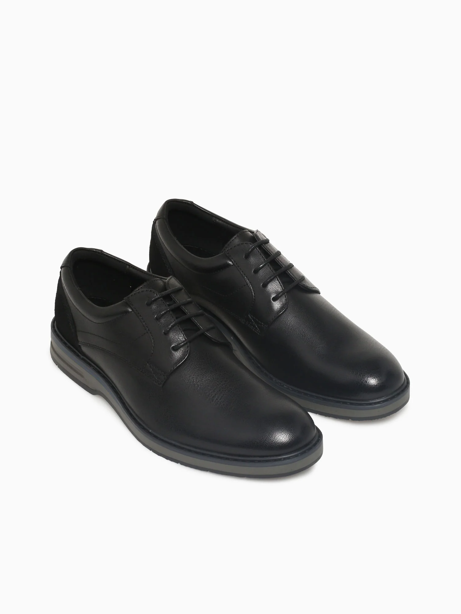 Ishan Black Pu Suede - Image 3