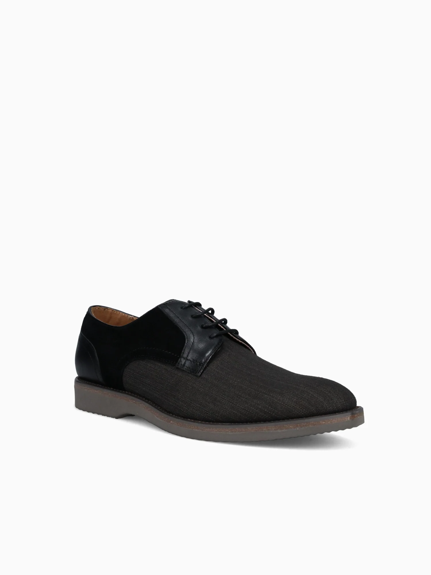 Javelin Black Black denim Oil calf - Image 2