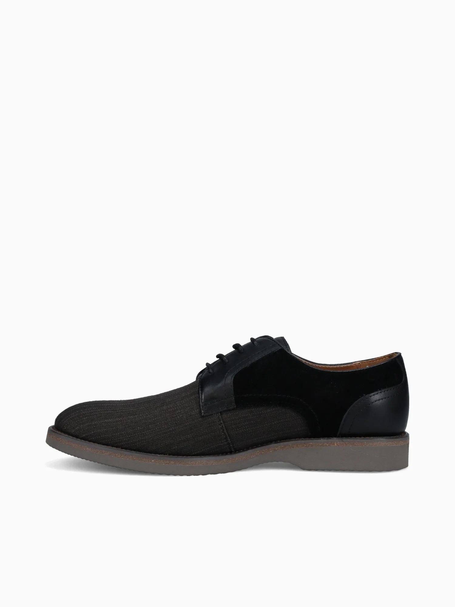 Javelin Black Black denim Oil calf - Image 3