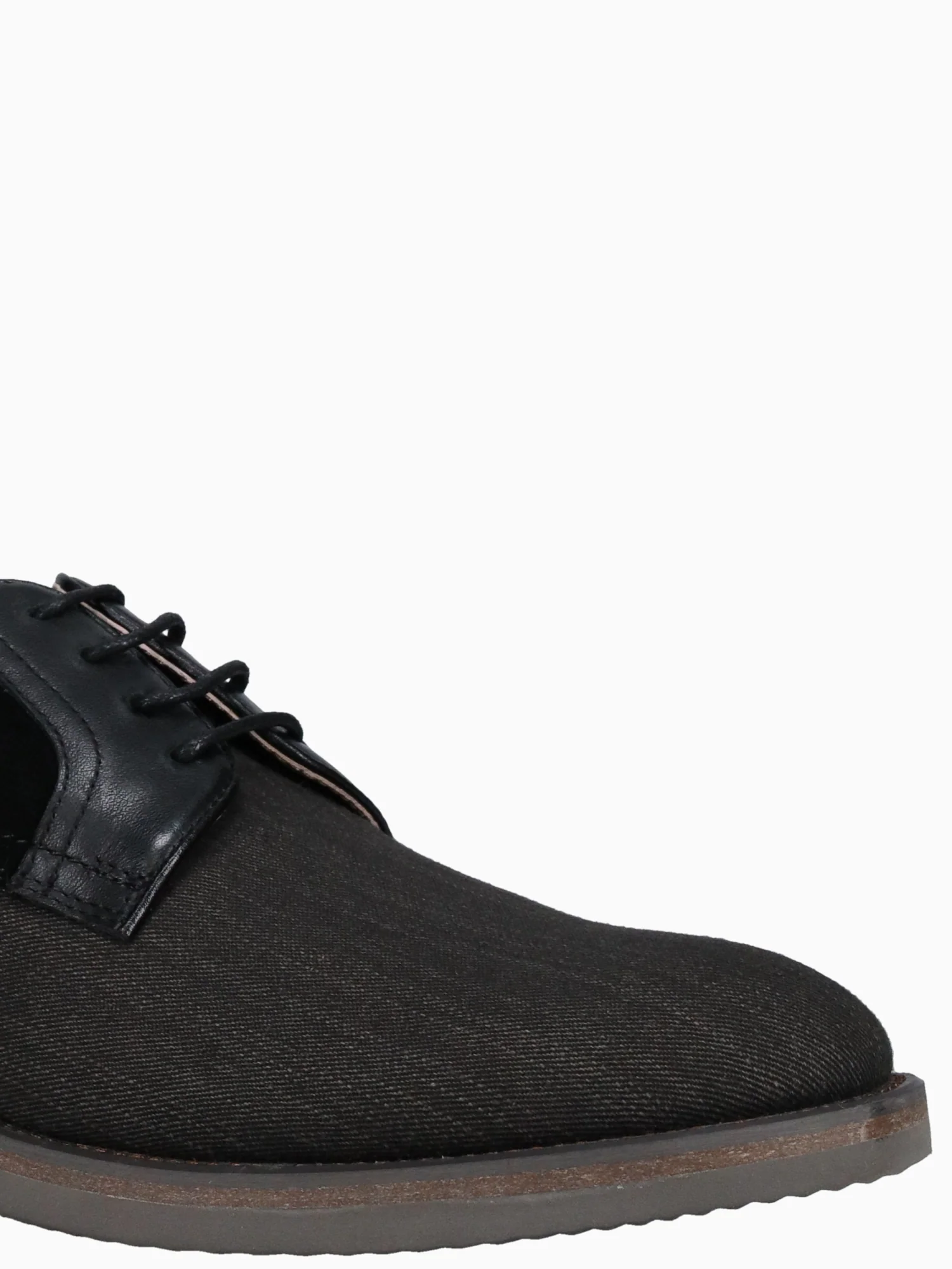 Javelin Black Black denim Oil calf - Image 5