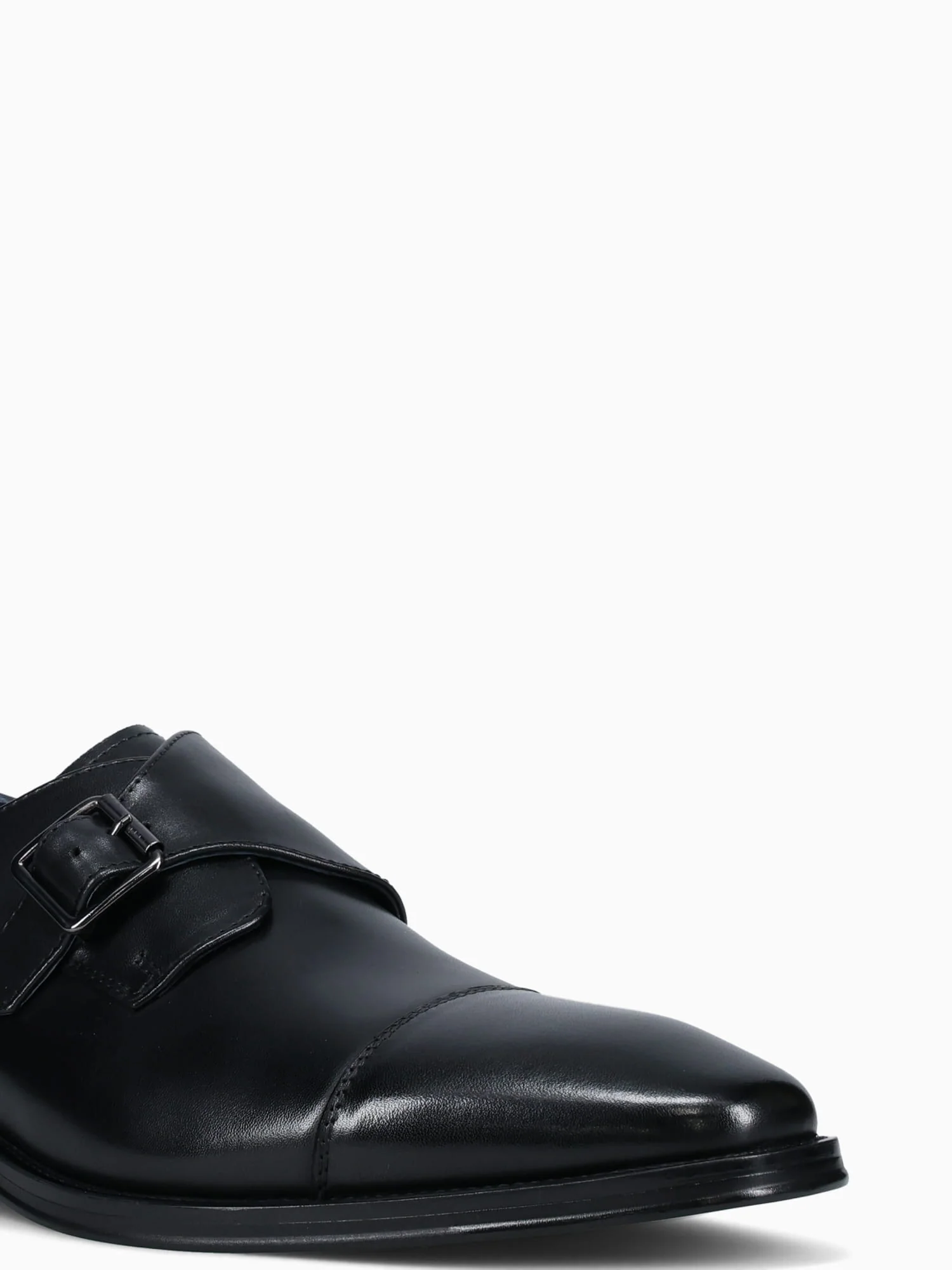 Justyn Black Brushed Calf - Image 7