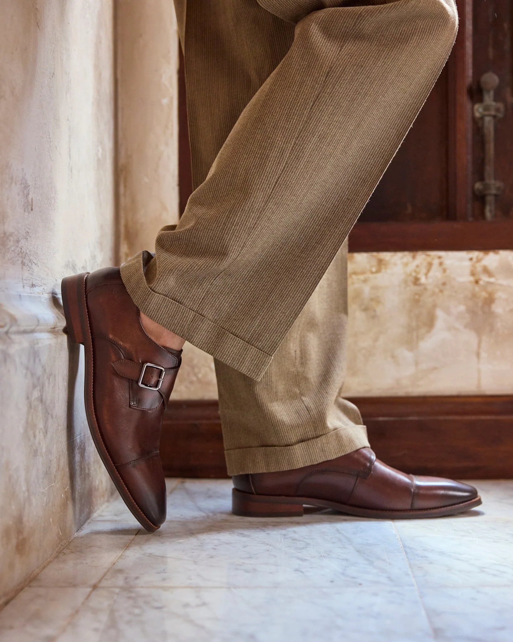 Justyn Brown Brushed Calf - Image 3