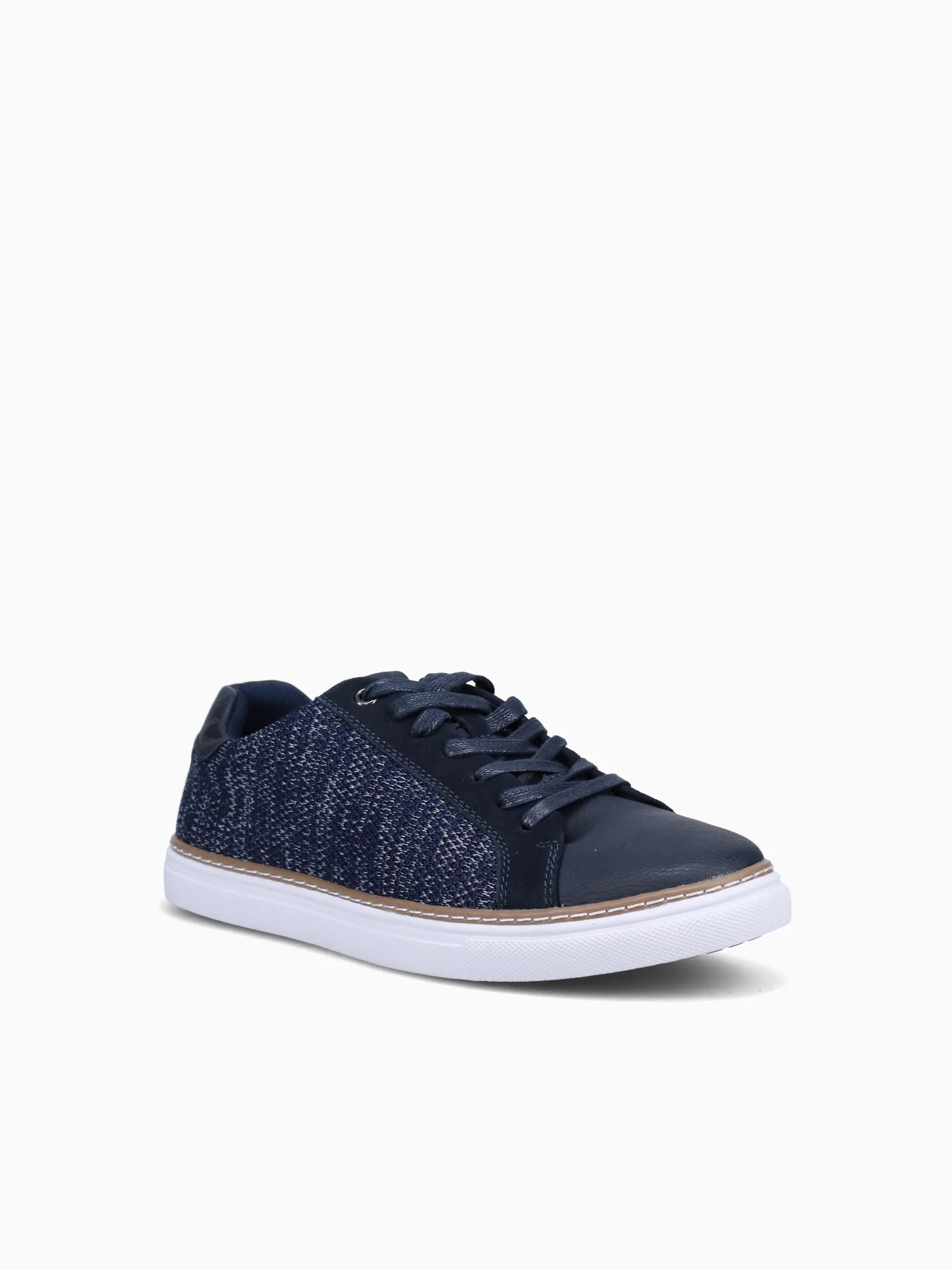 Tarso Al25764028 Navy Knit Suede - Image 2
