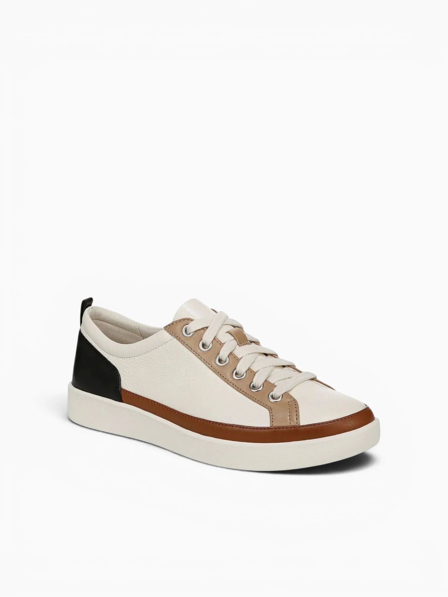 Winny Ivory Black leather - Image 2