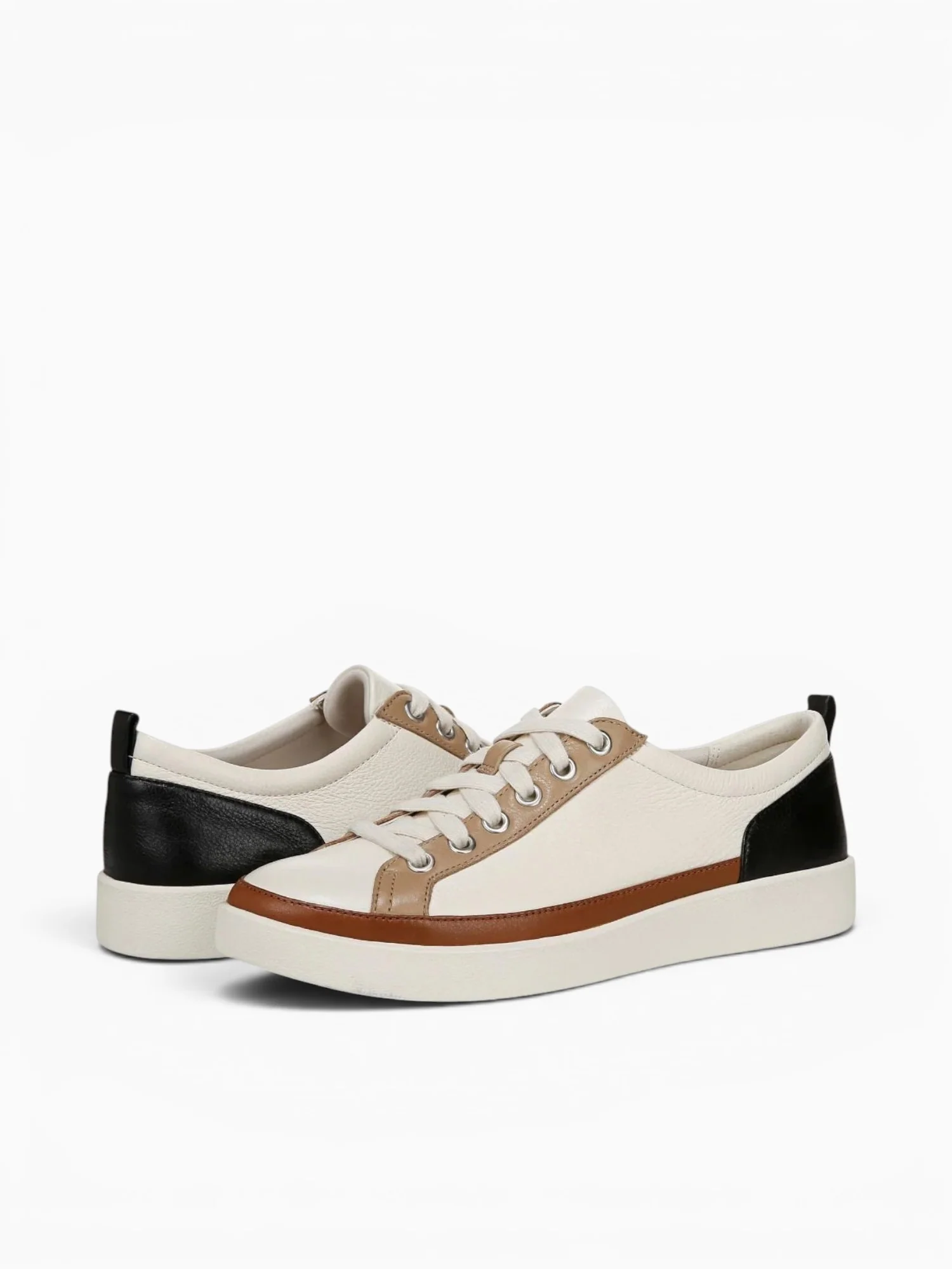 Winny Ivory Black leather - Image 3