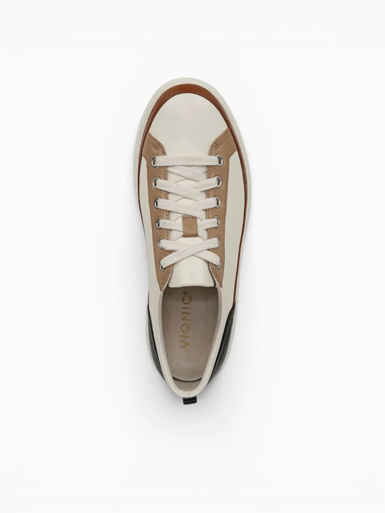 Winny Ivory Black leather - Image 7
