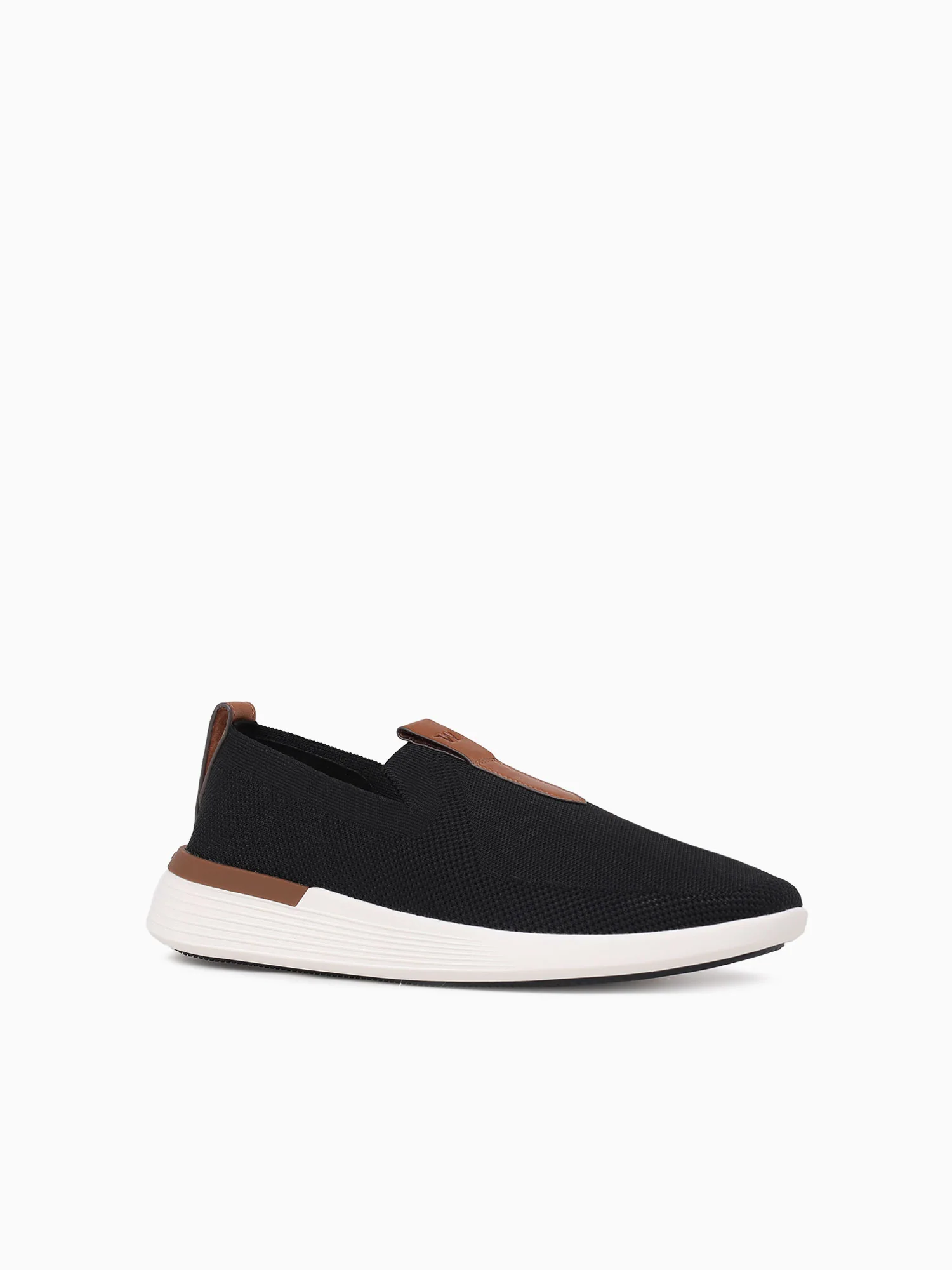 Swiftknit Loafer Black White spandex - Image 2
