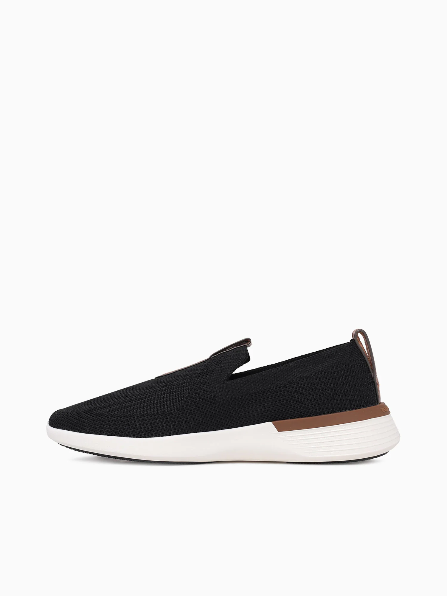 Swiftknit Loafer Black White spandex - Image 3