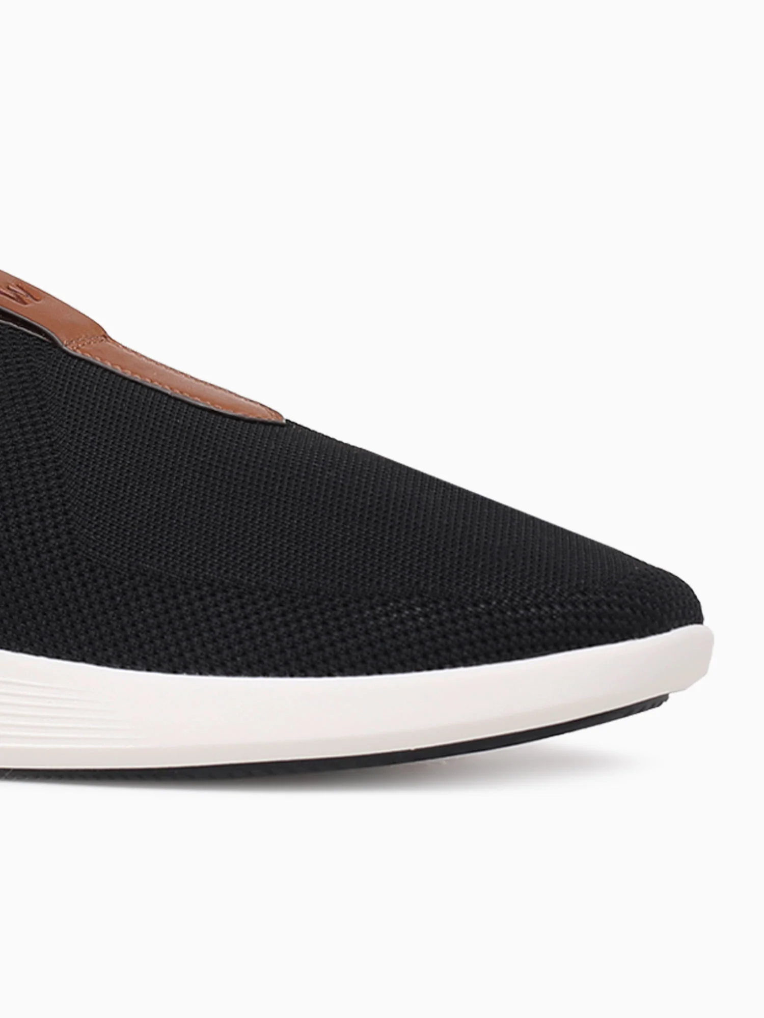 Swiftknit Loafer Black White spandex - Image 6